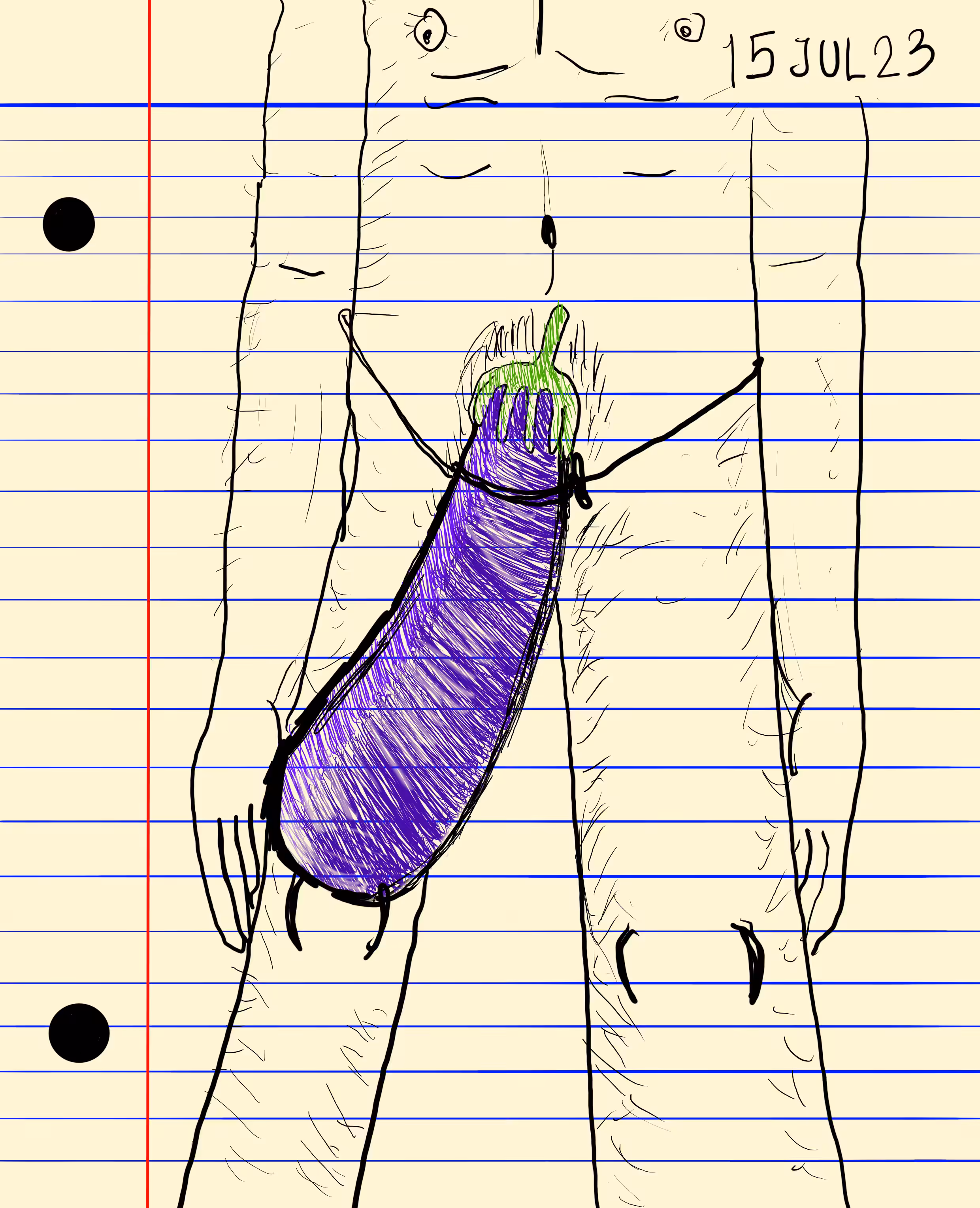 2023-07-15 "Aubergine Pant"