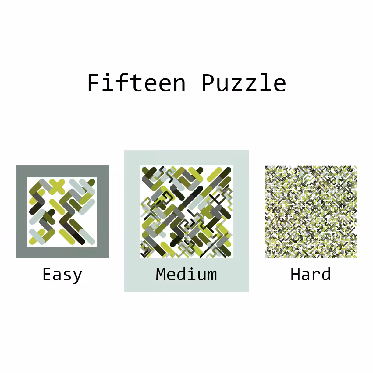 Fifteen Puzzle