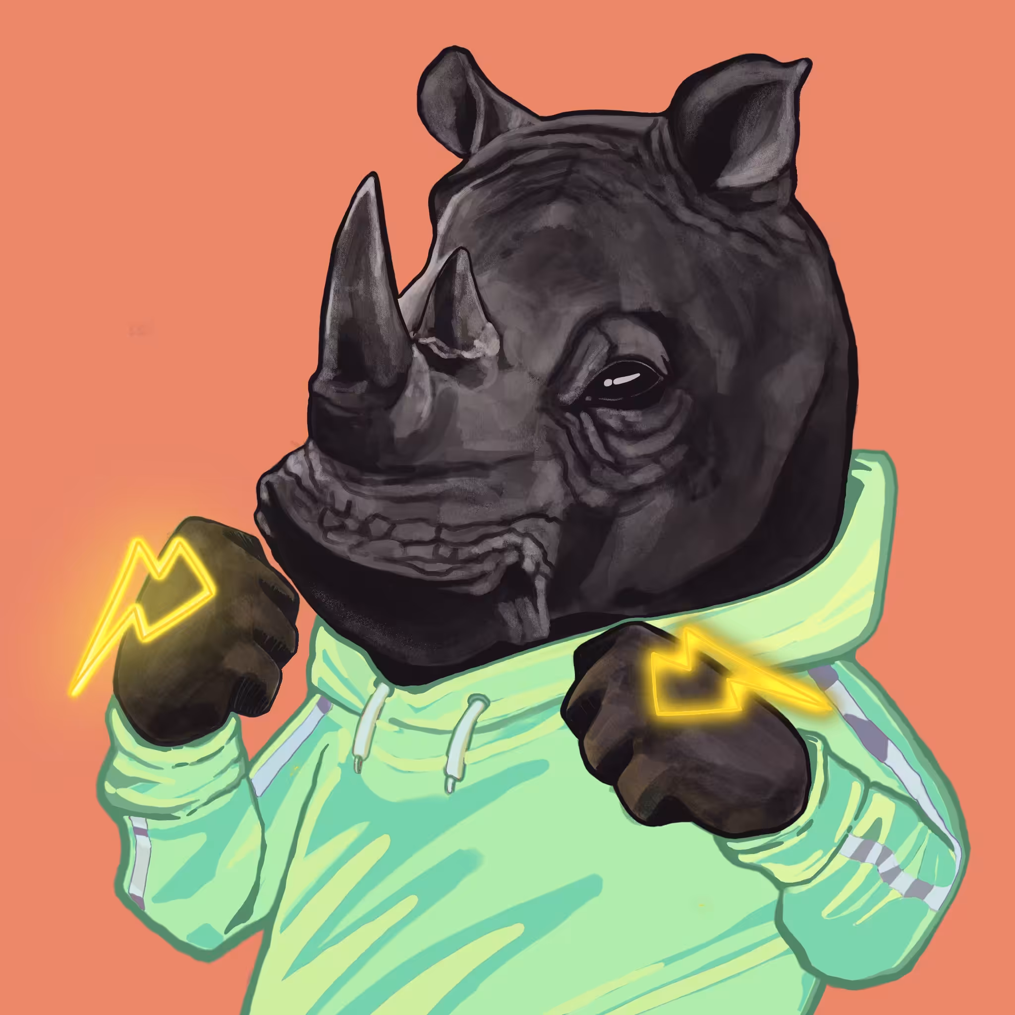 fighter rhinoceros #04