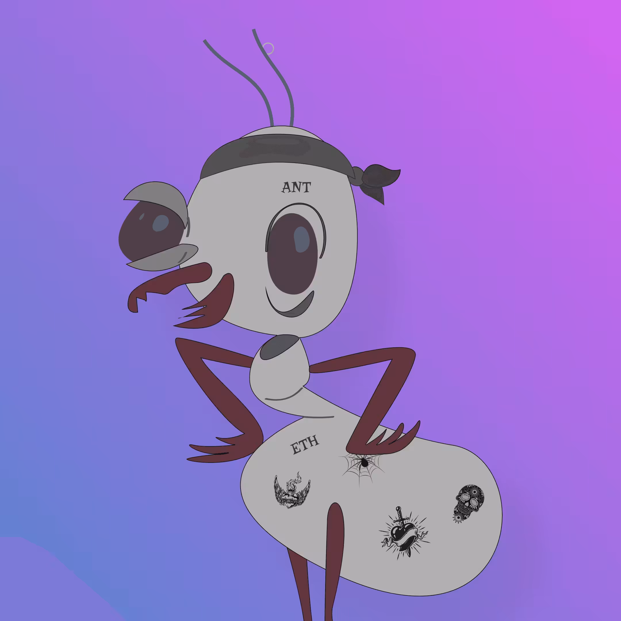 Workaholic Crypto Ant #3