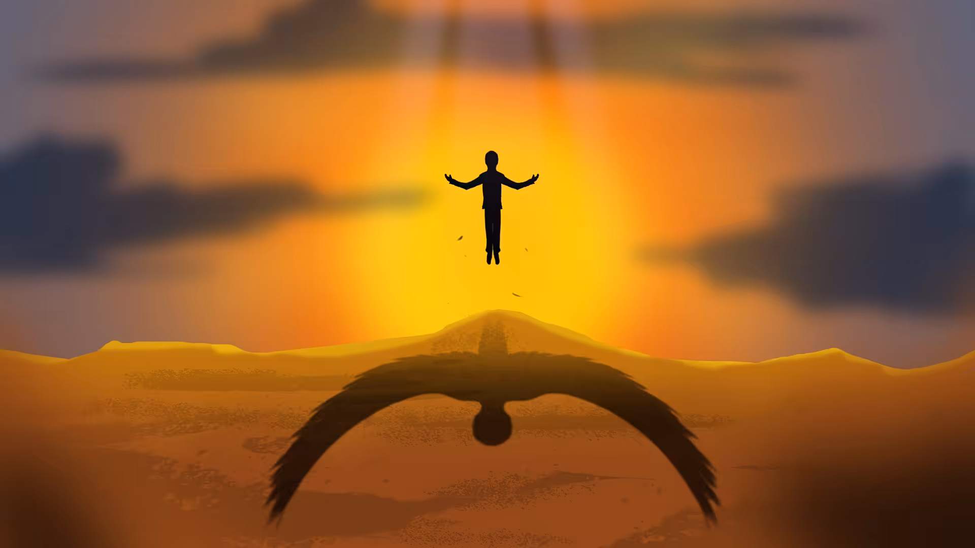 Art Of Abolfazl : Flying Human