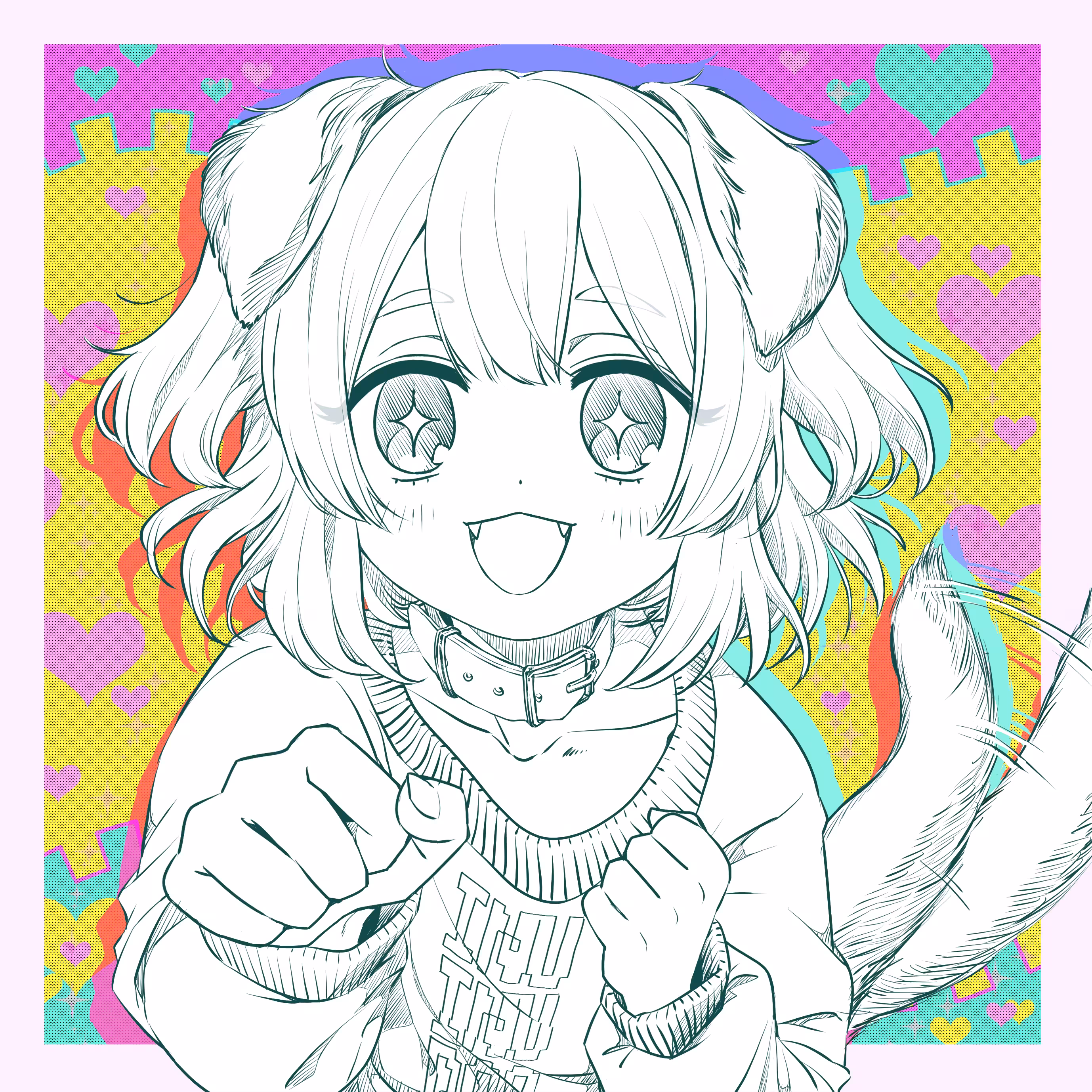 Her little dog (KEMOMIMI GIRL#1)