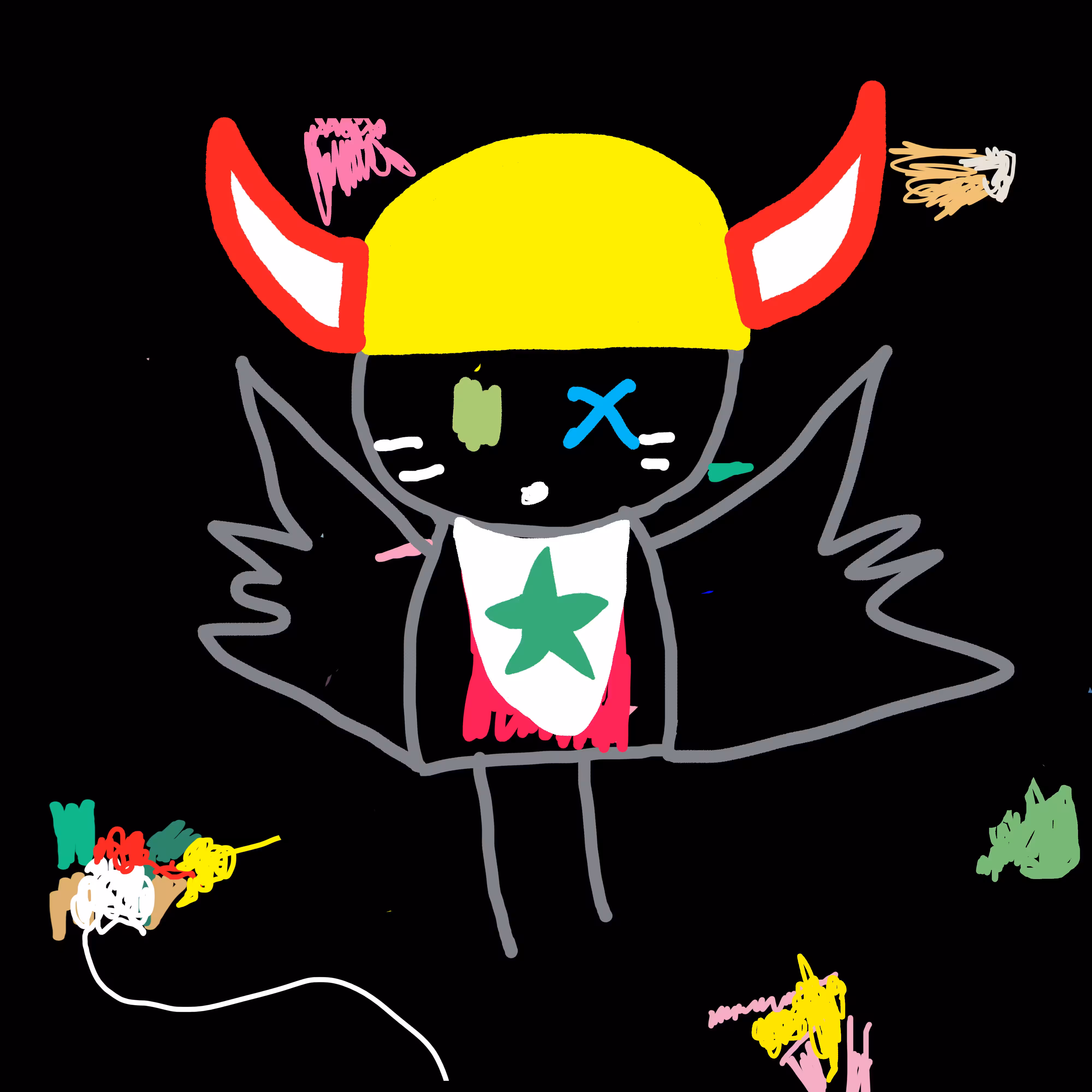 Rainbow Rabbit #08