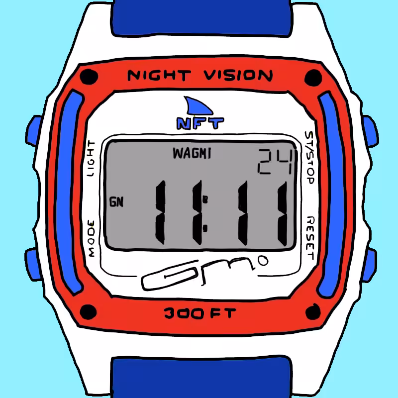 Make a Wish NFT Watch - Colorway #35