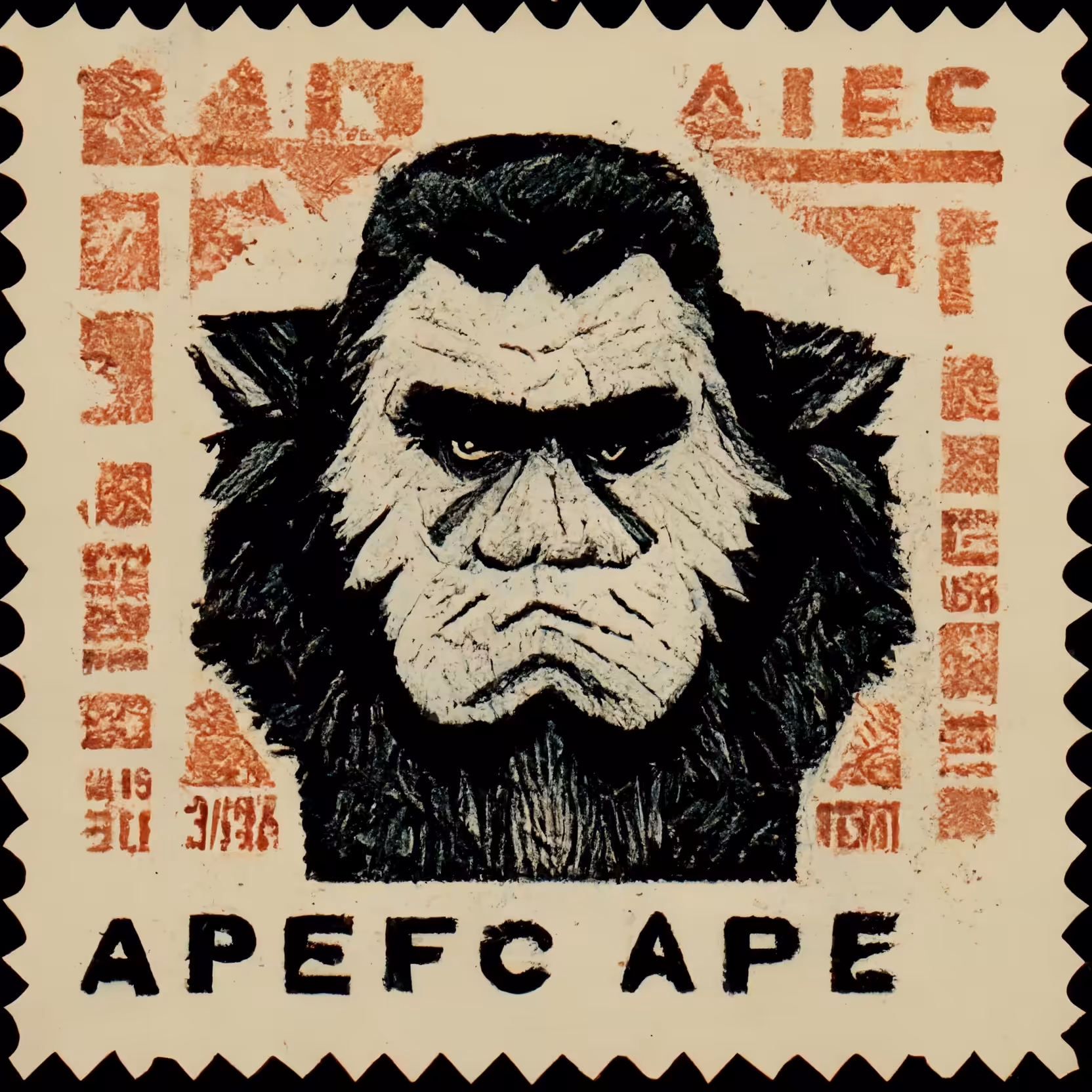Ape Stamp