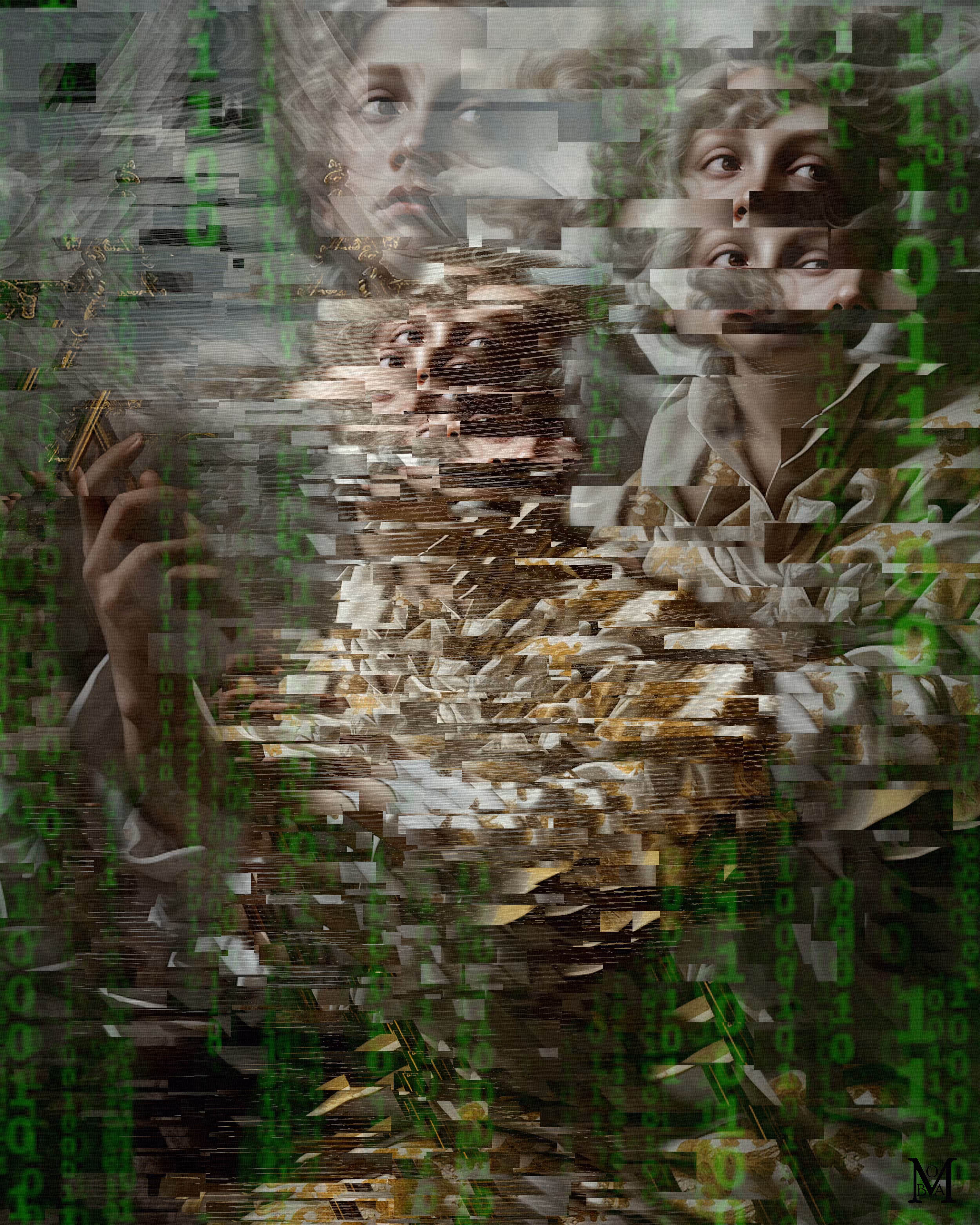 Angels for Algorithms (Glitched Faith)