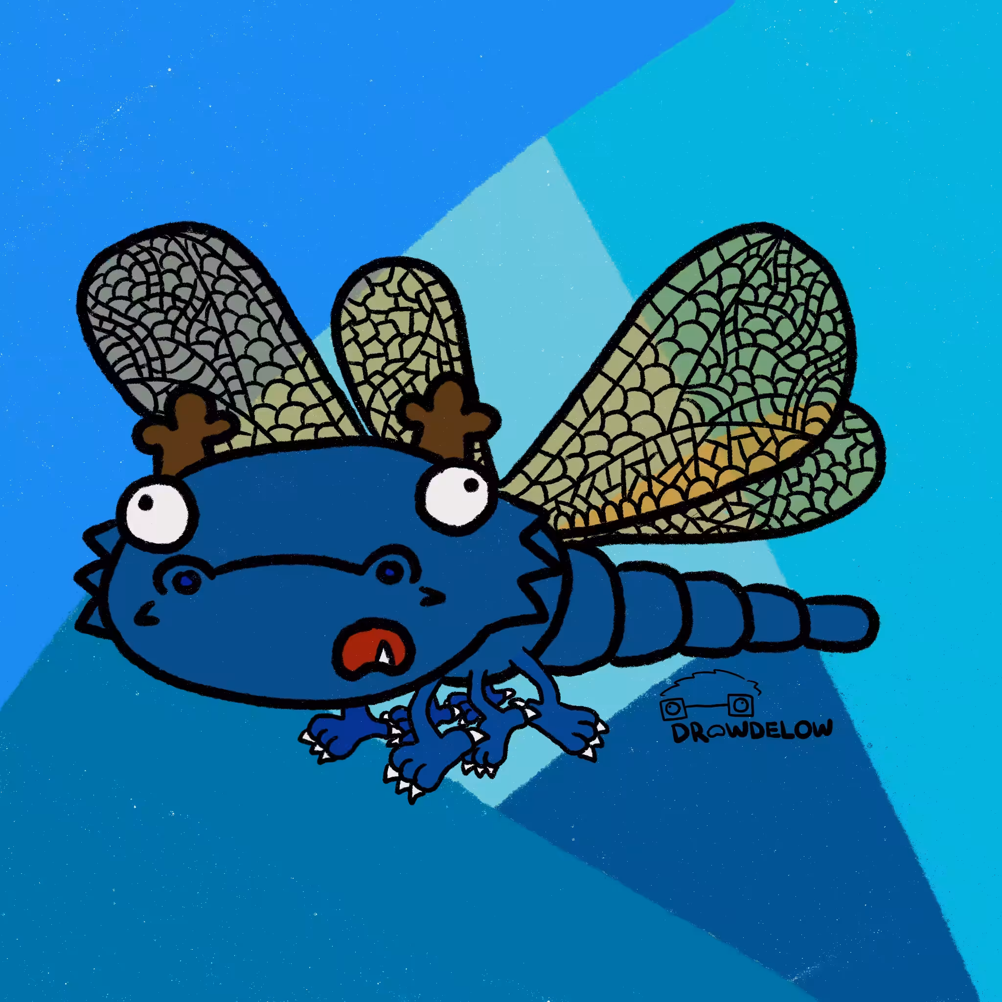 Dragon Fly - Blue