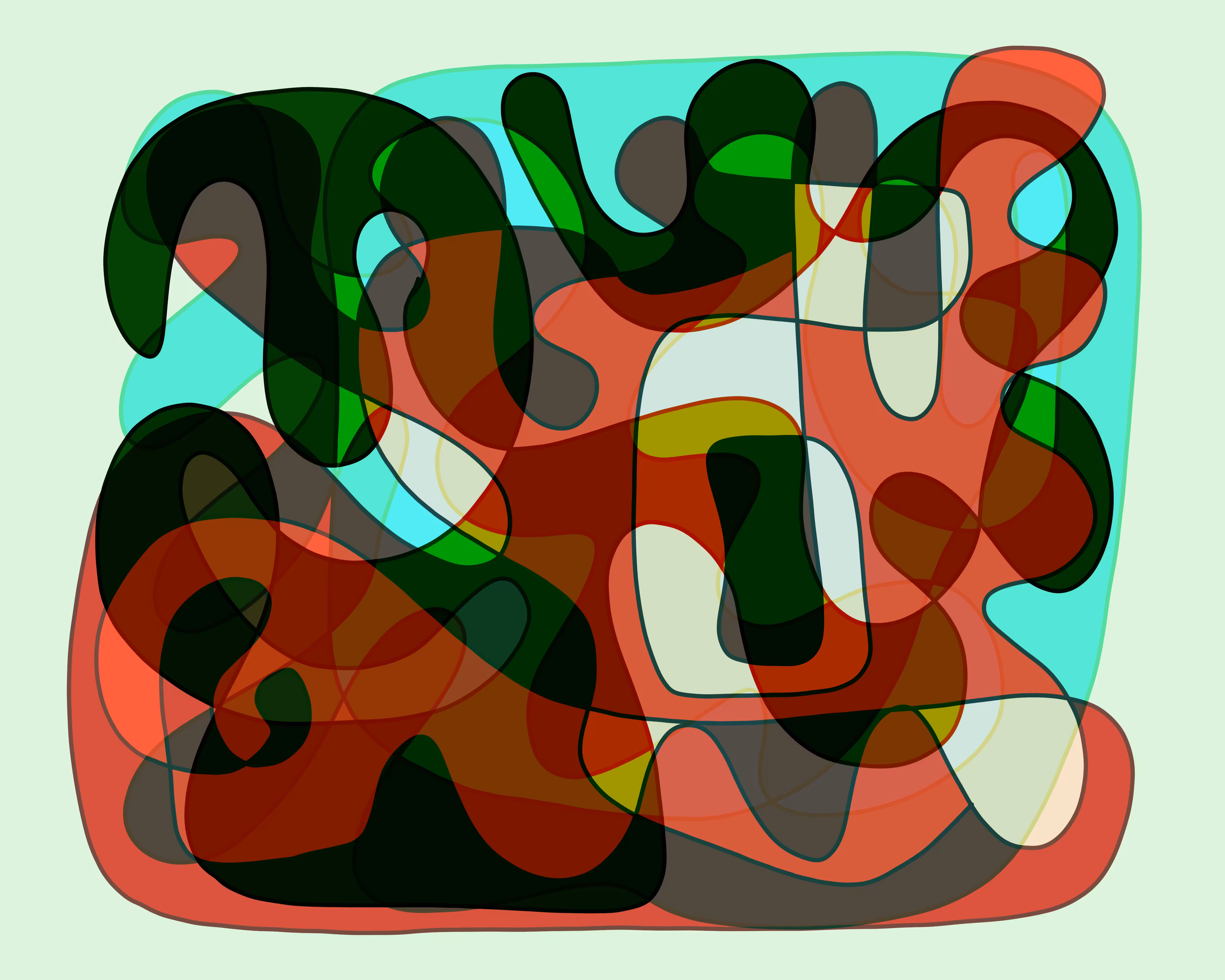 Abstract Composition #10