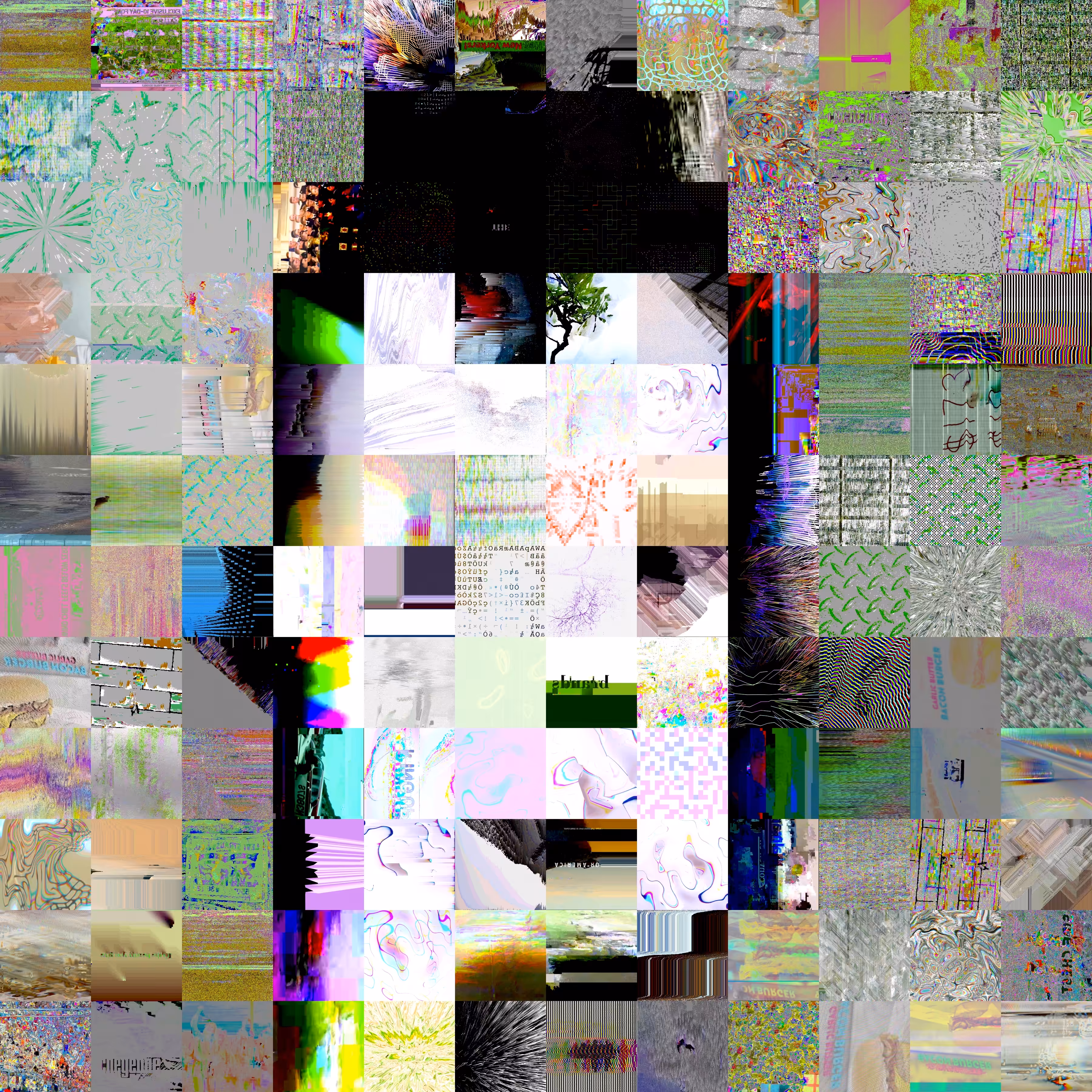 Glitch Quilt Punk 0182