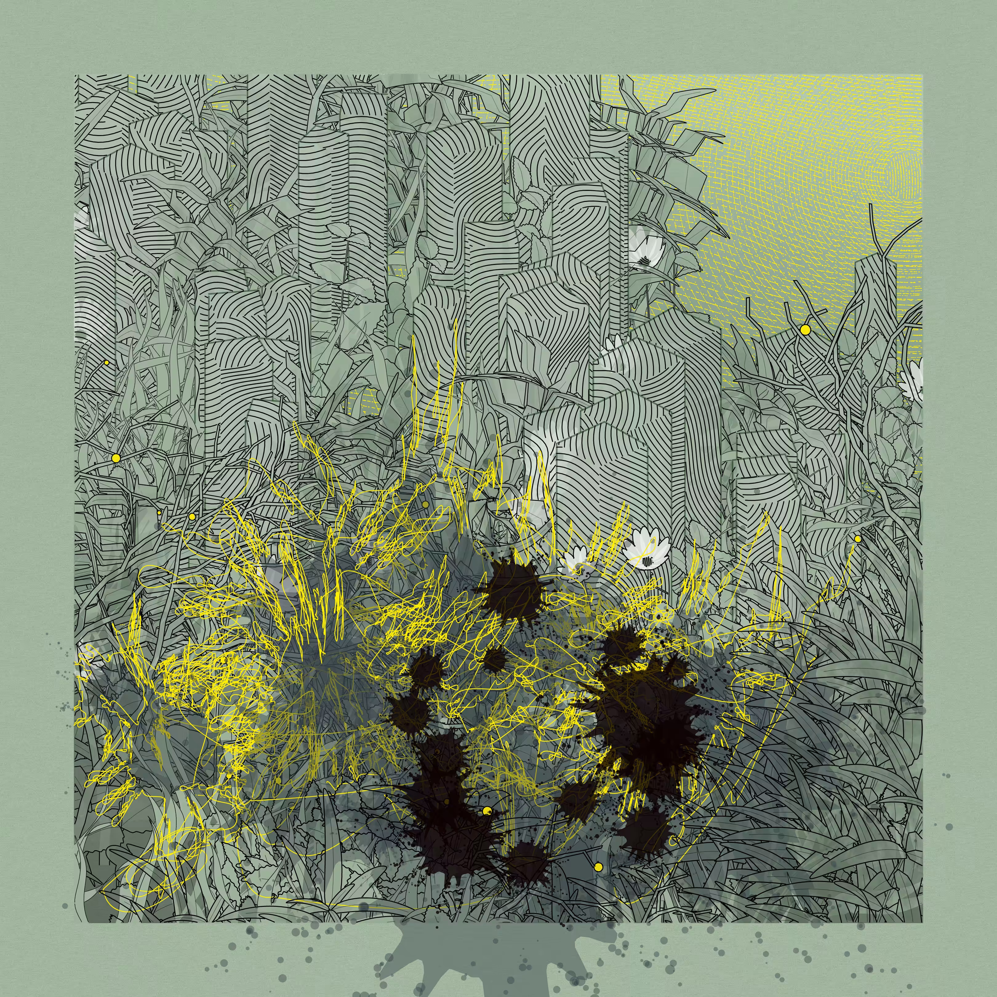 Landscape with Carbon Capture #7529