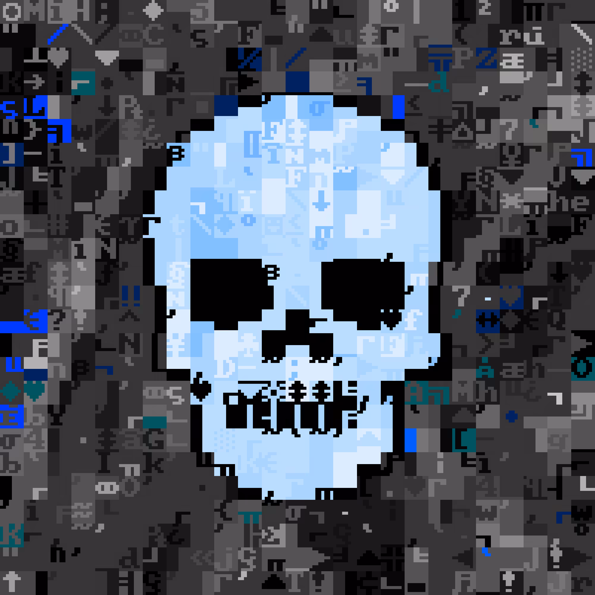 DOS Skull 0073