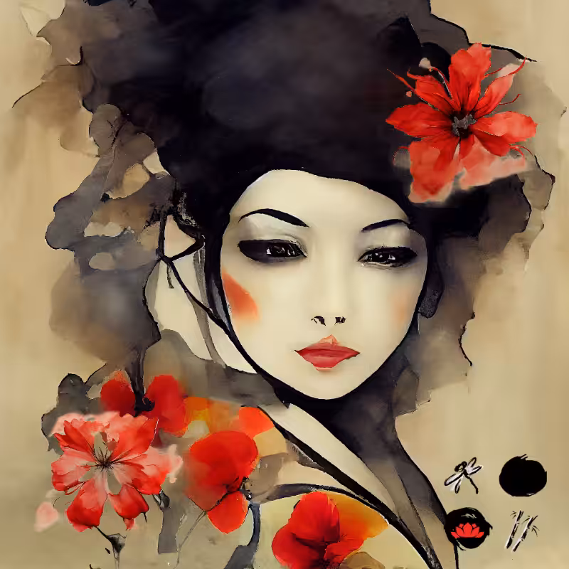 Depressed Geisha #9