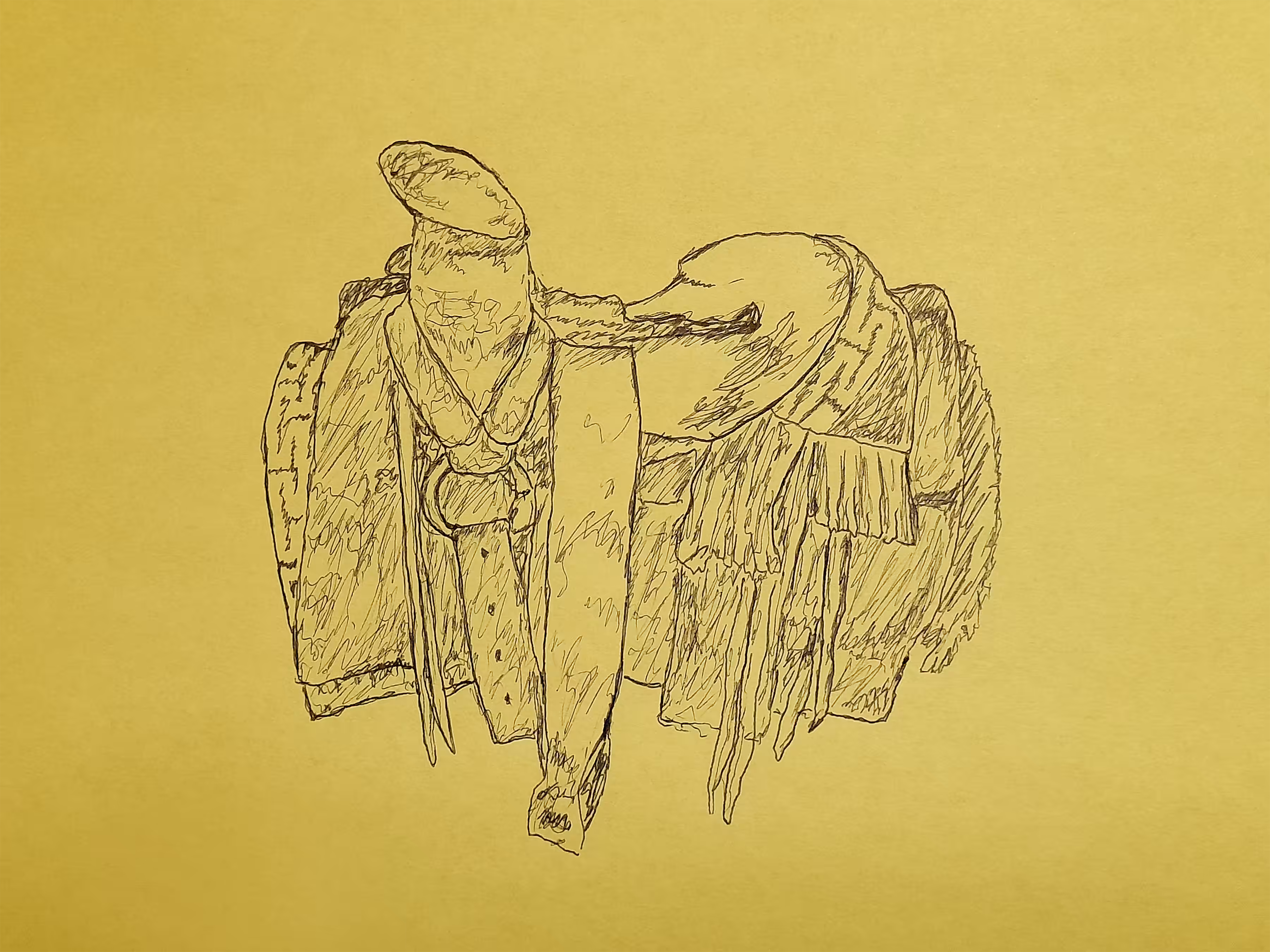 #Inktober: Day 18 / Saddle