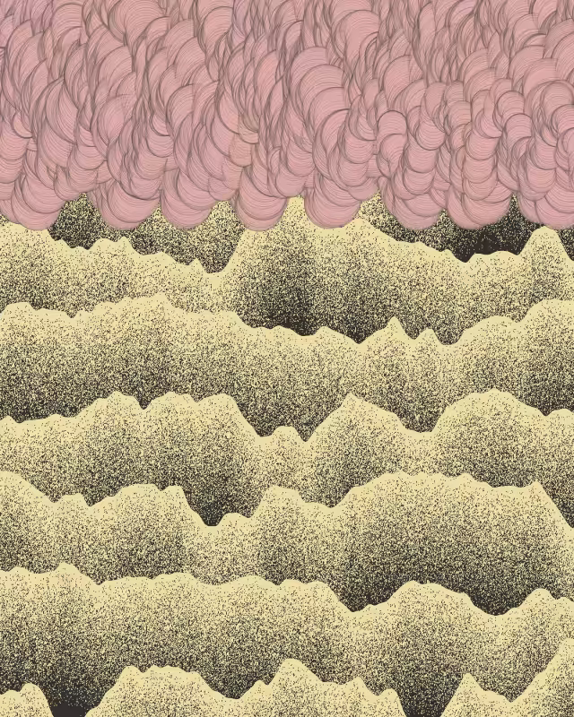 Clouds over the Mountains #116