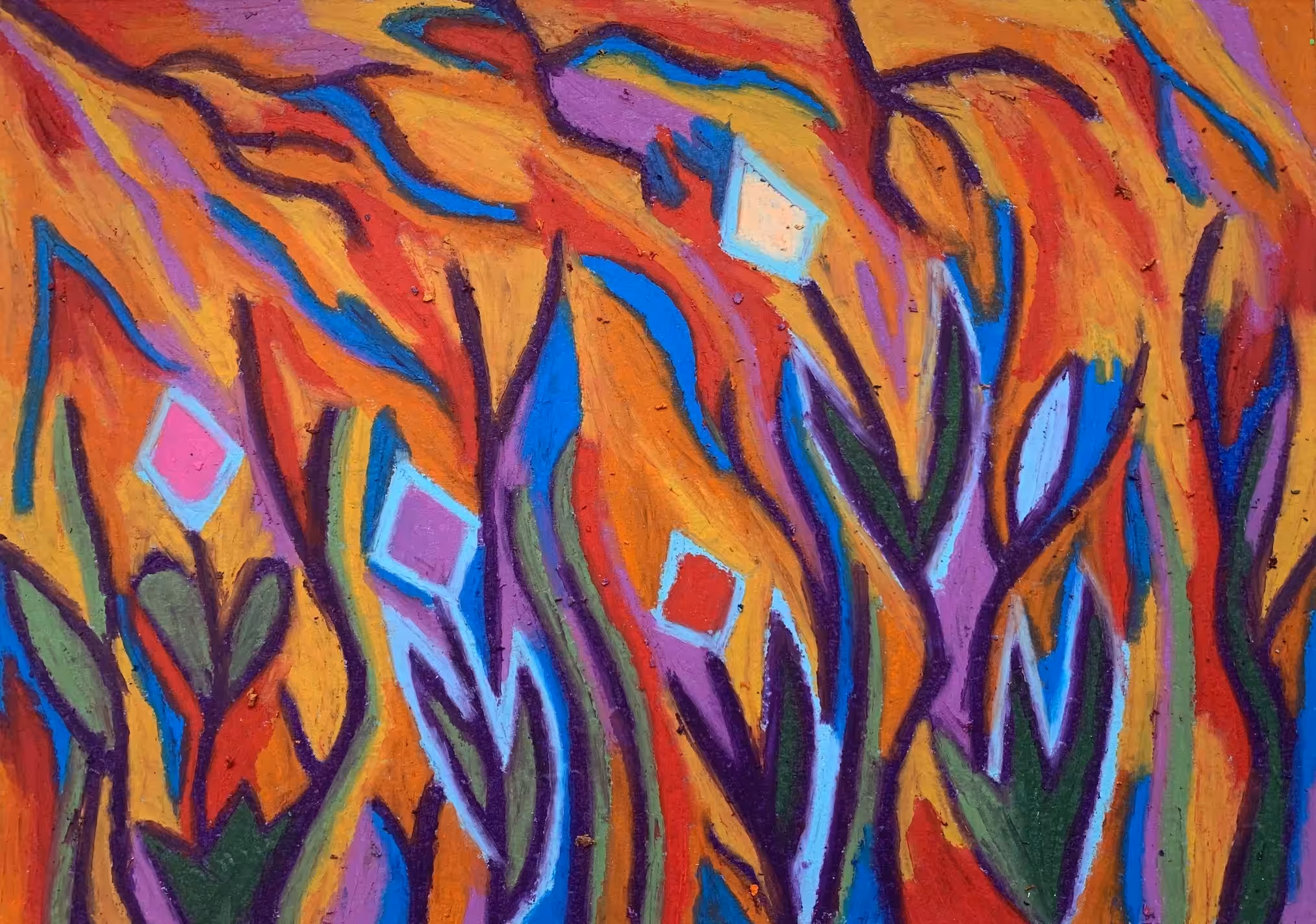 Melted sun 