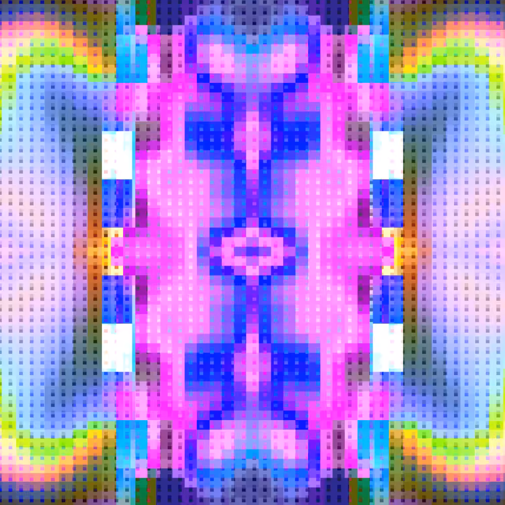 Magical Pixelated Kaleidoscope #3