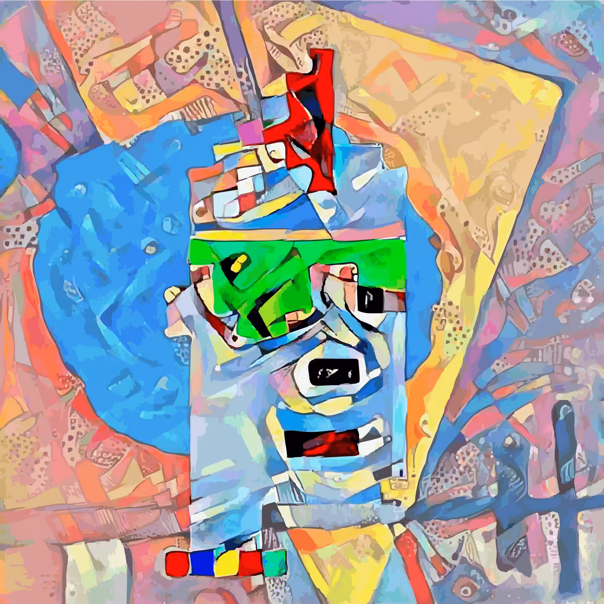 KandinskyPunks: Kandinsky Punk #006