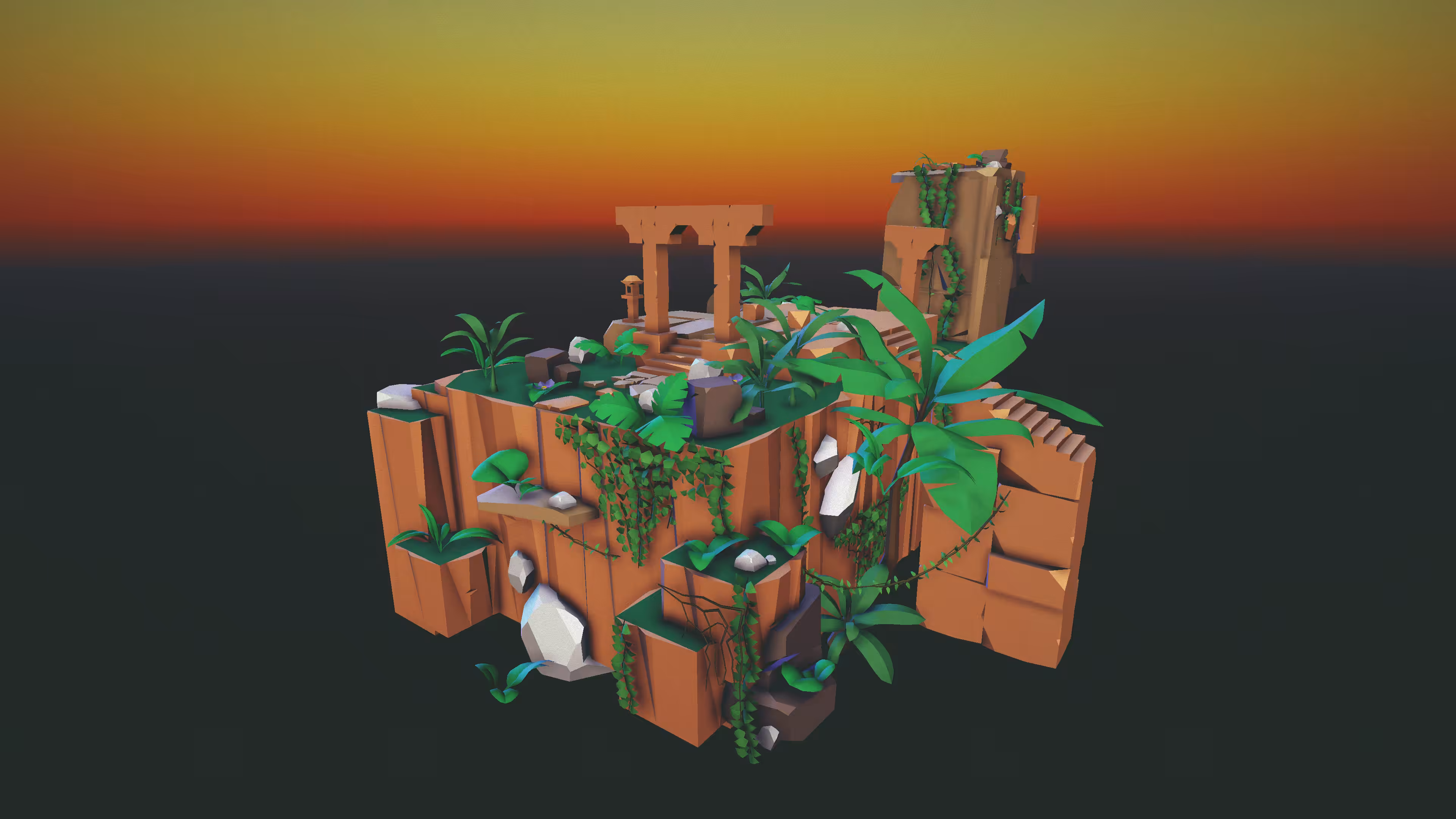 Hanging gardens