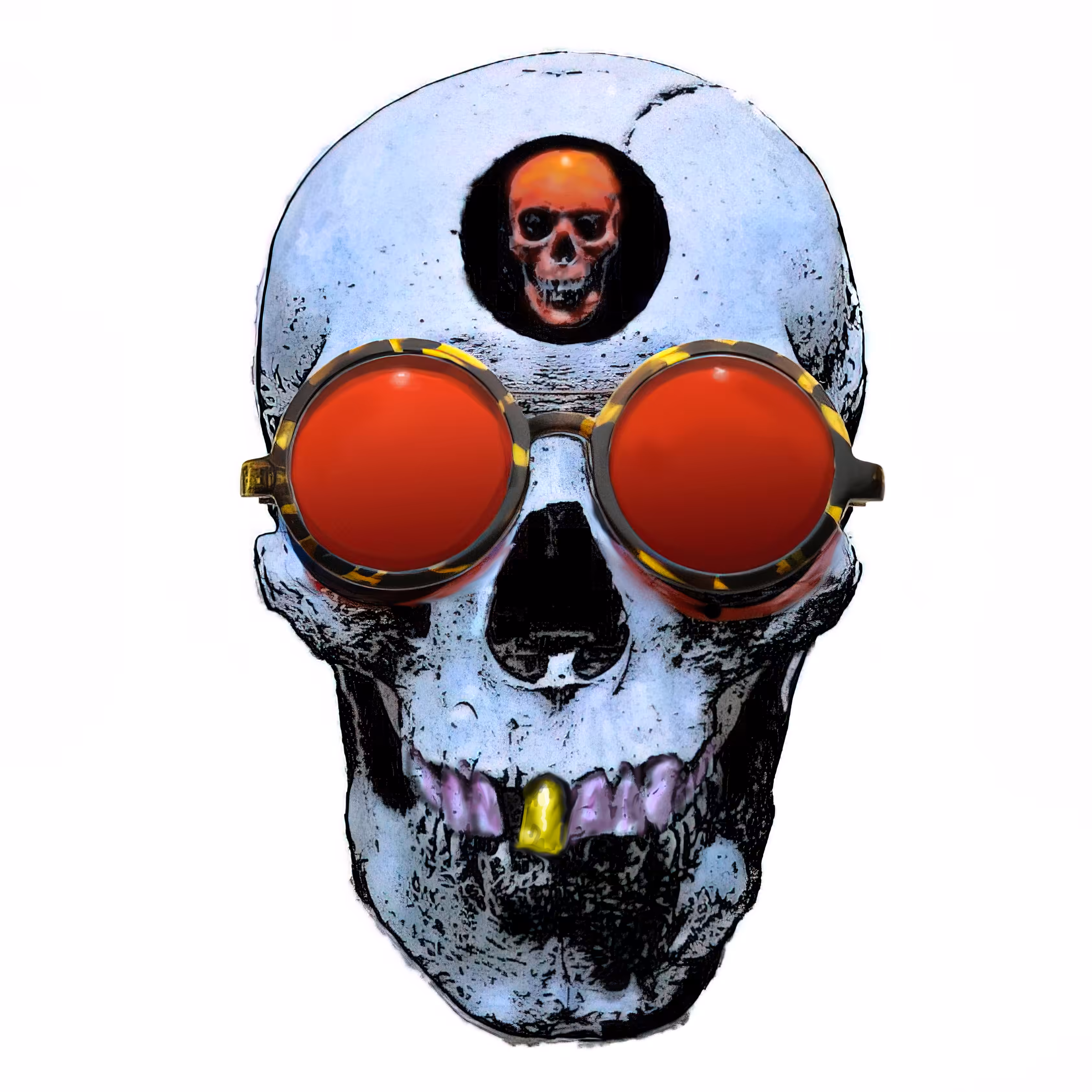 Shaded Skull Rounds