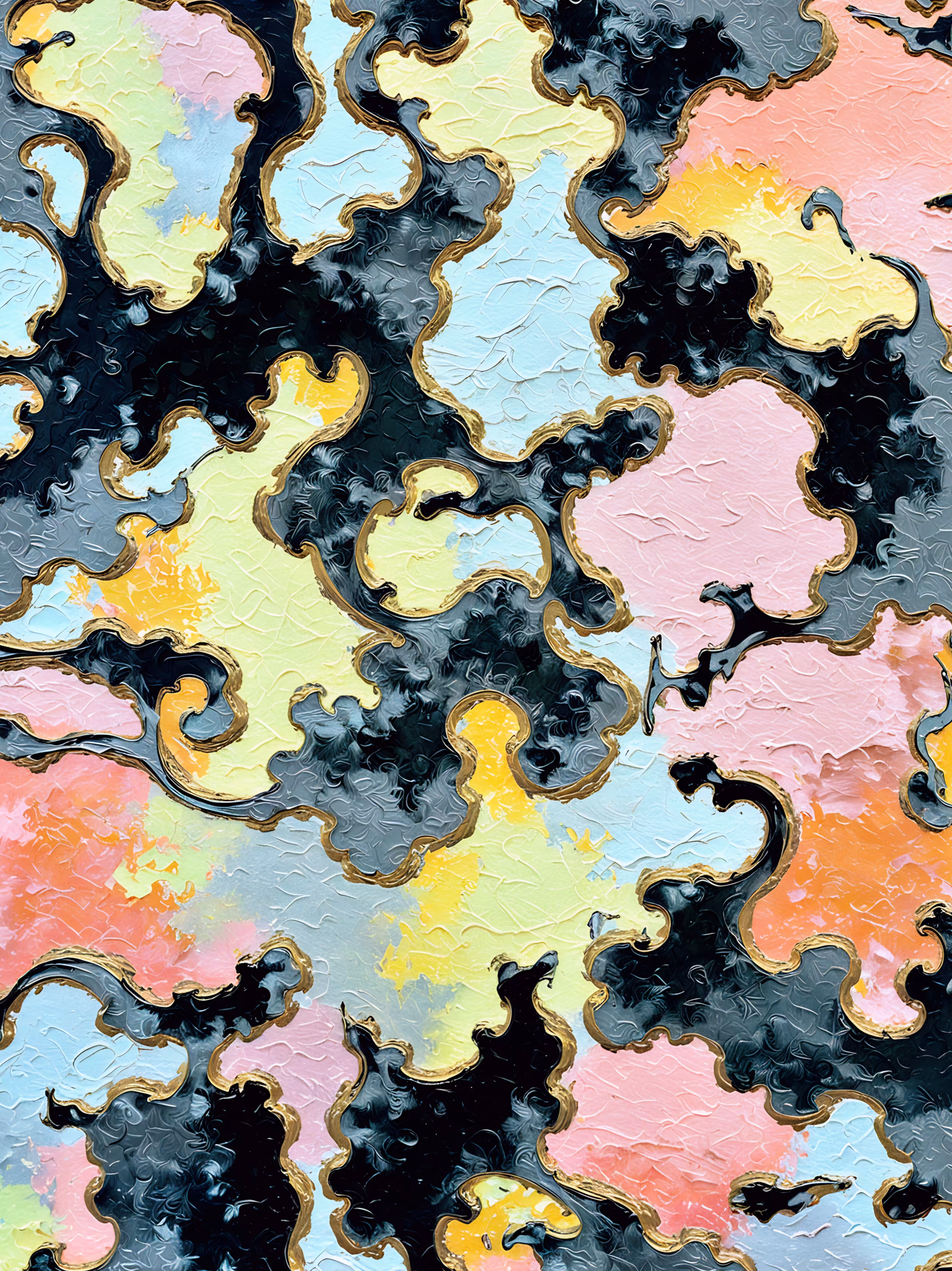 Storm Over Pastel Lands