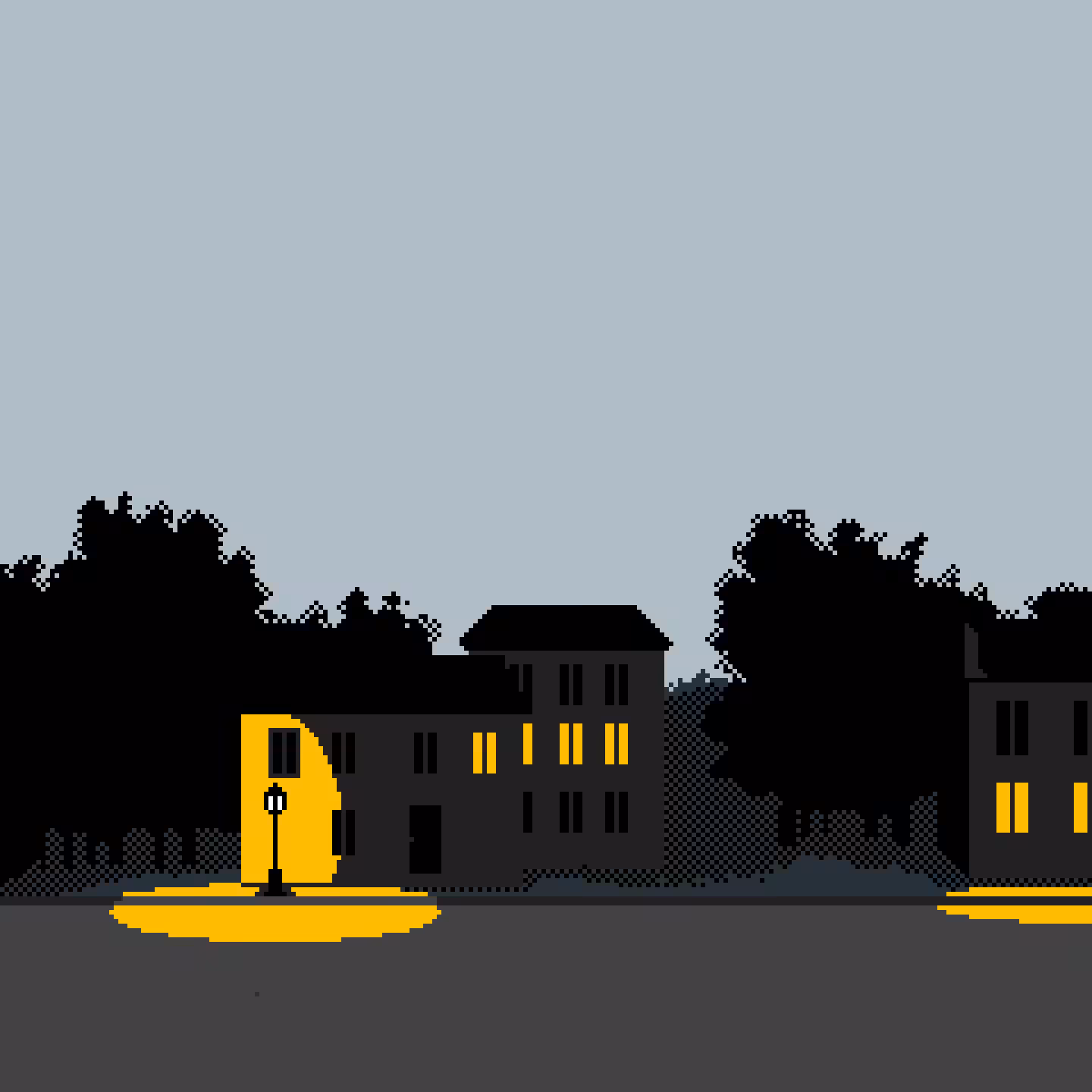 The day in the night