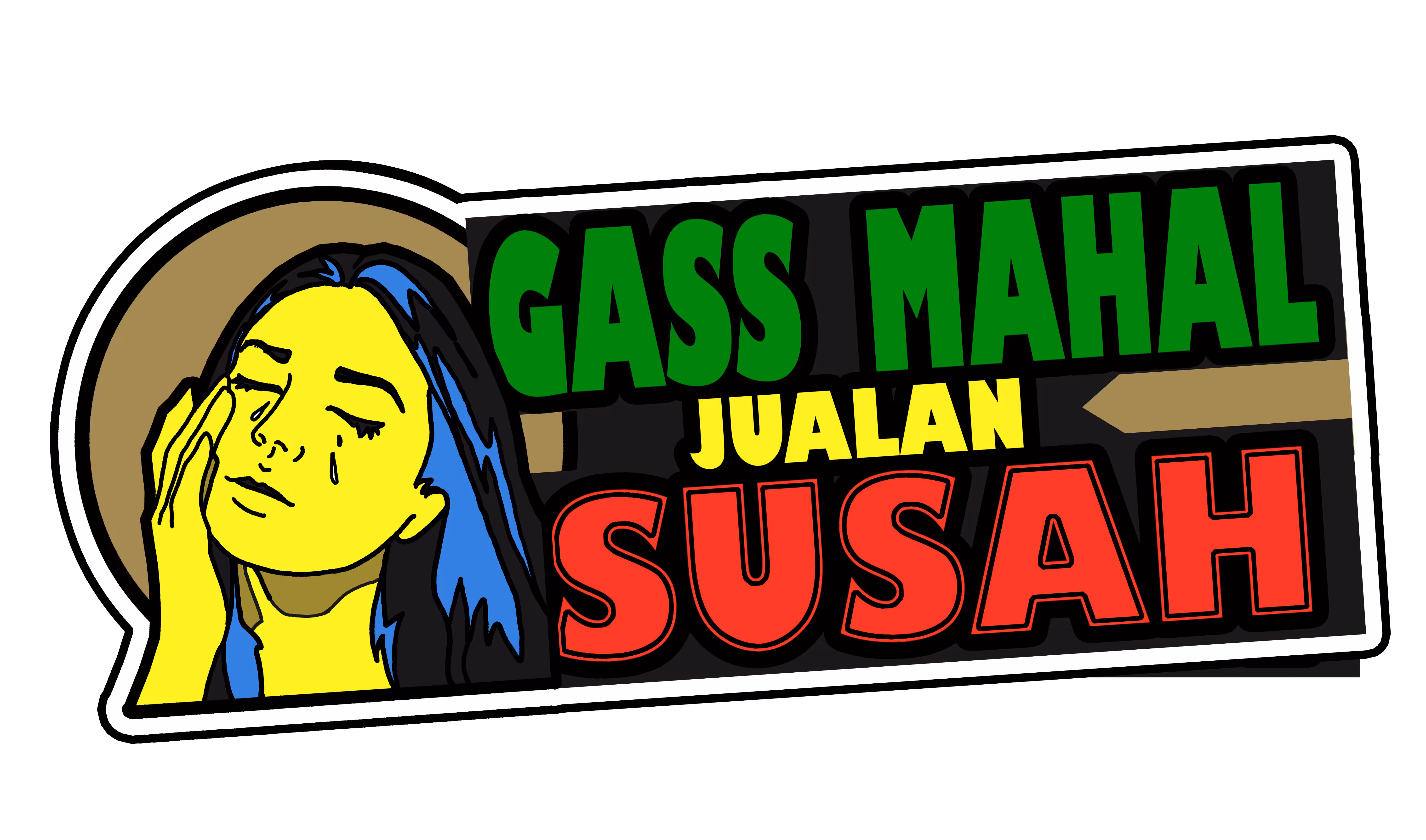 Gass mahal jualan susah