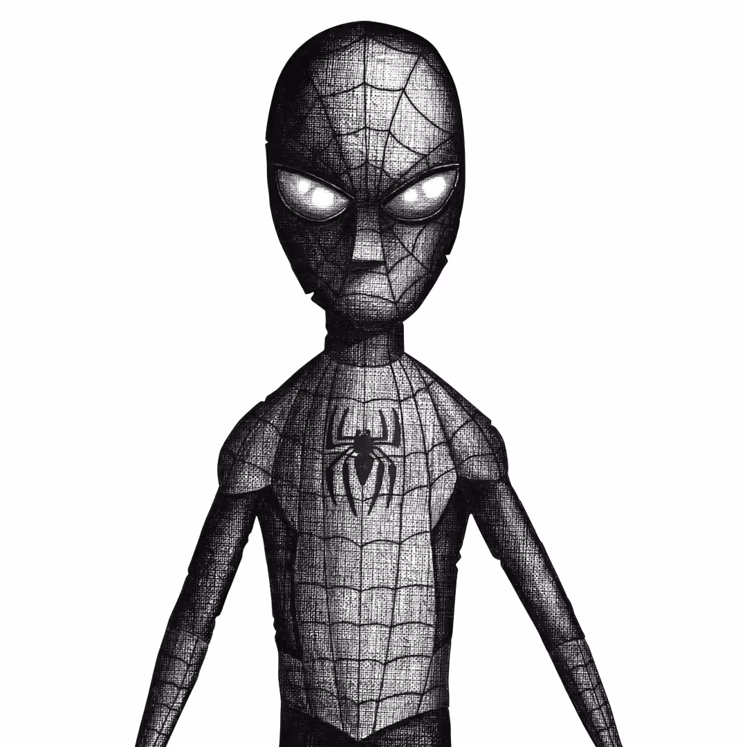 SPIDERMAN grayscale