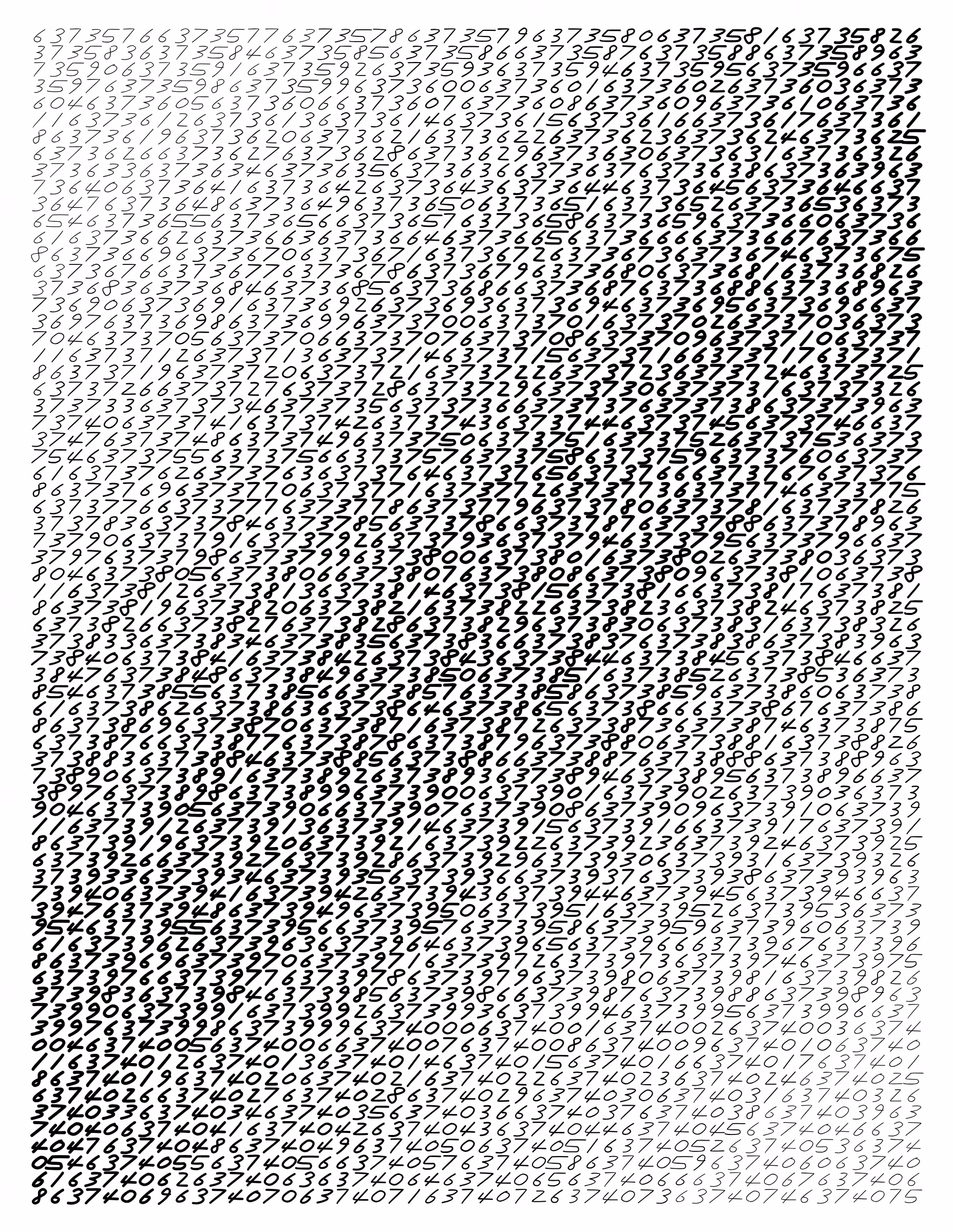 Endless (5,607,250 to Infinity) #2641