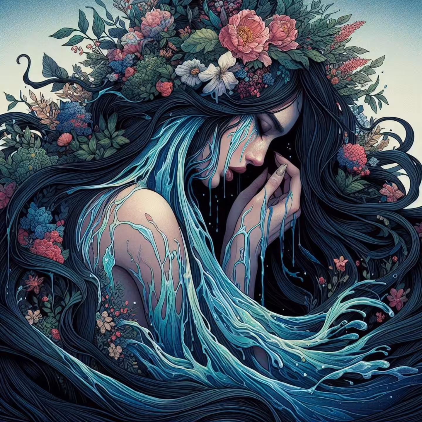 Divine flow of life