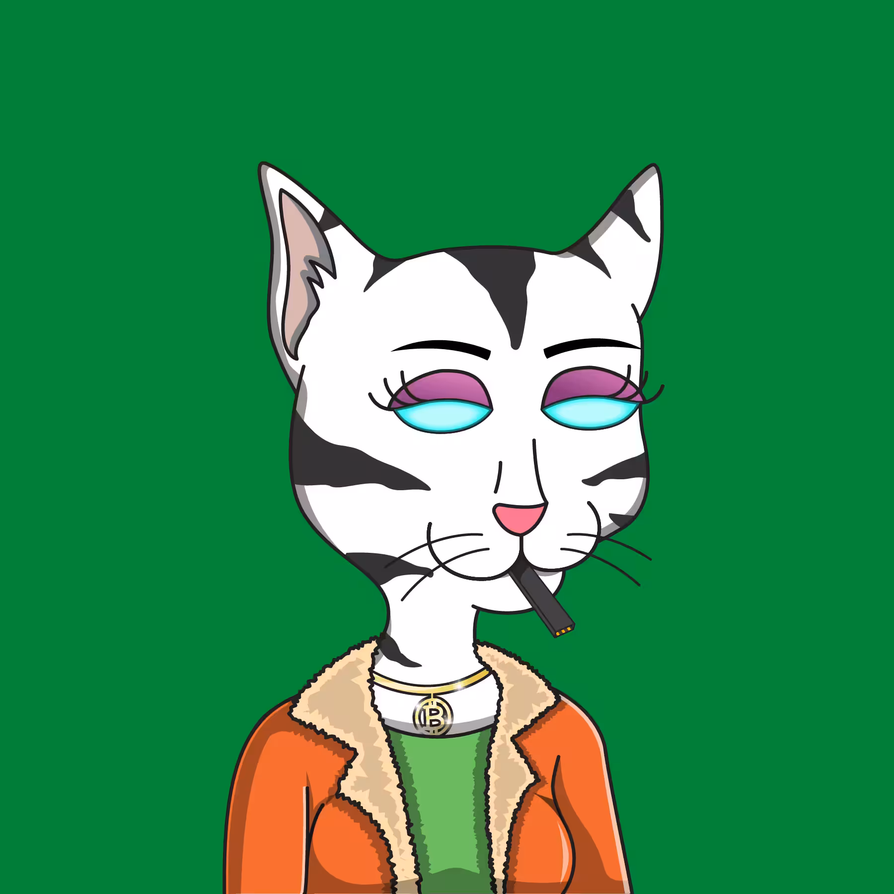Girl Cat #486