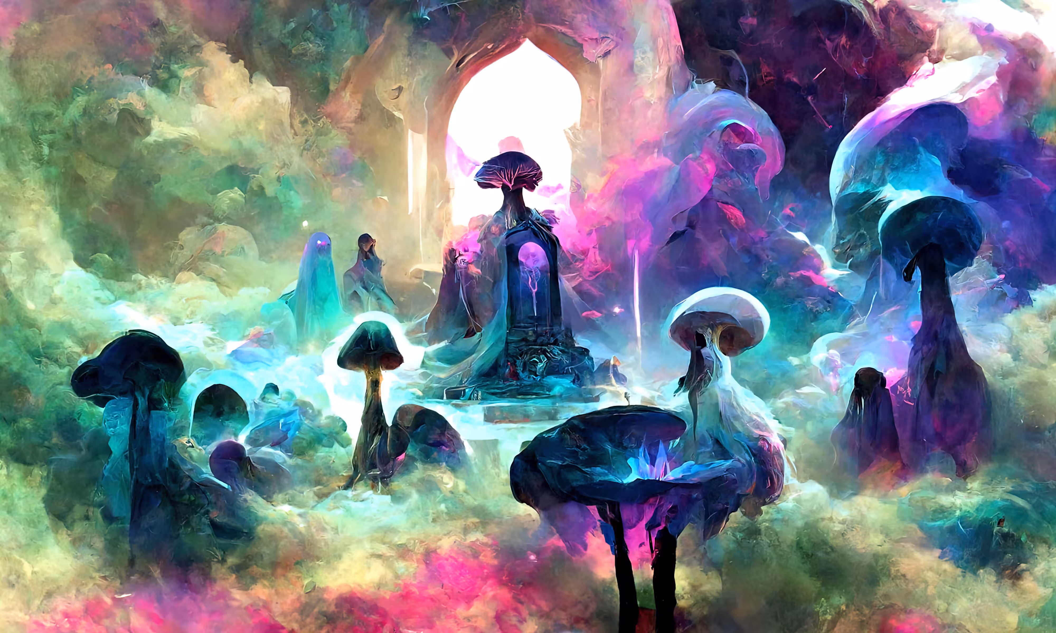 Council of the Mushroom Spirits no.1
