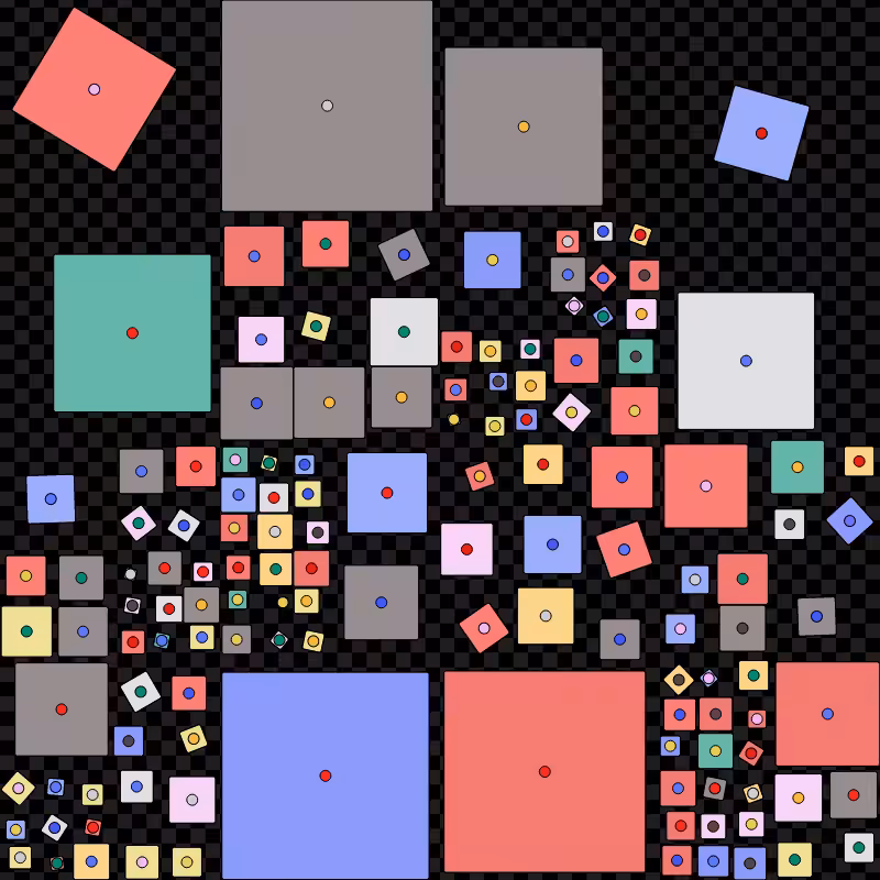 Hanging Squares #1