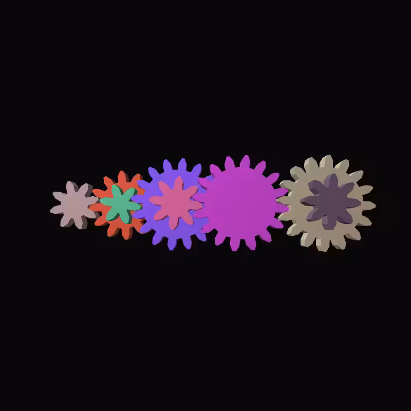 Mechanical gears #8