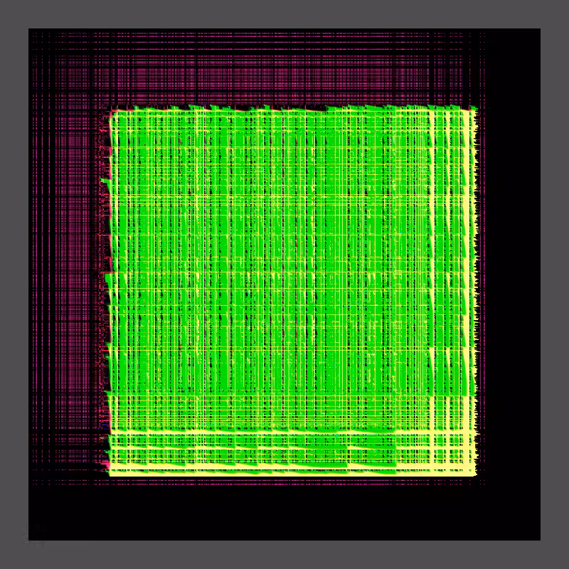 Analog Grid Burn #5