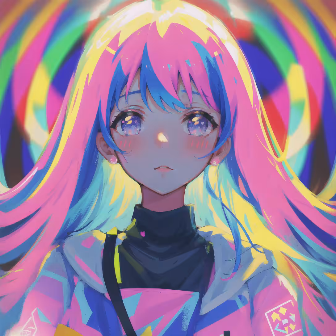 I want to paint the world with bright colors