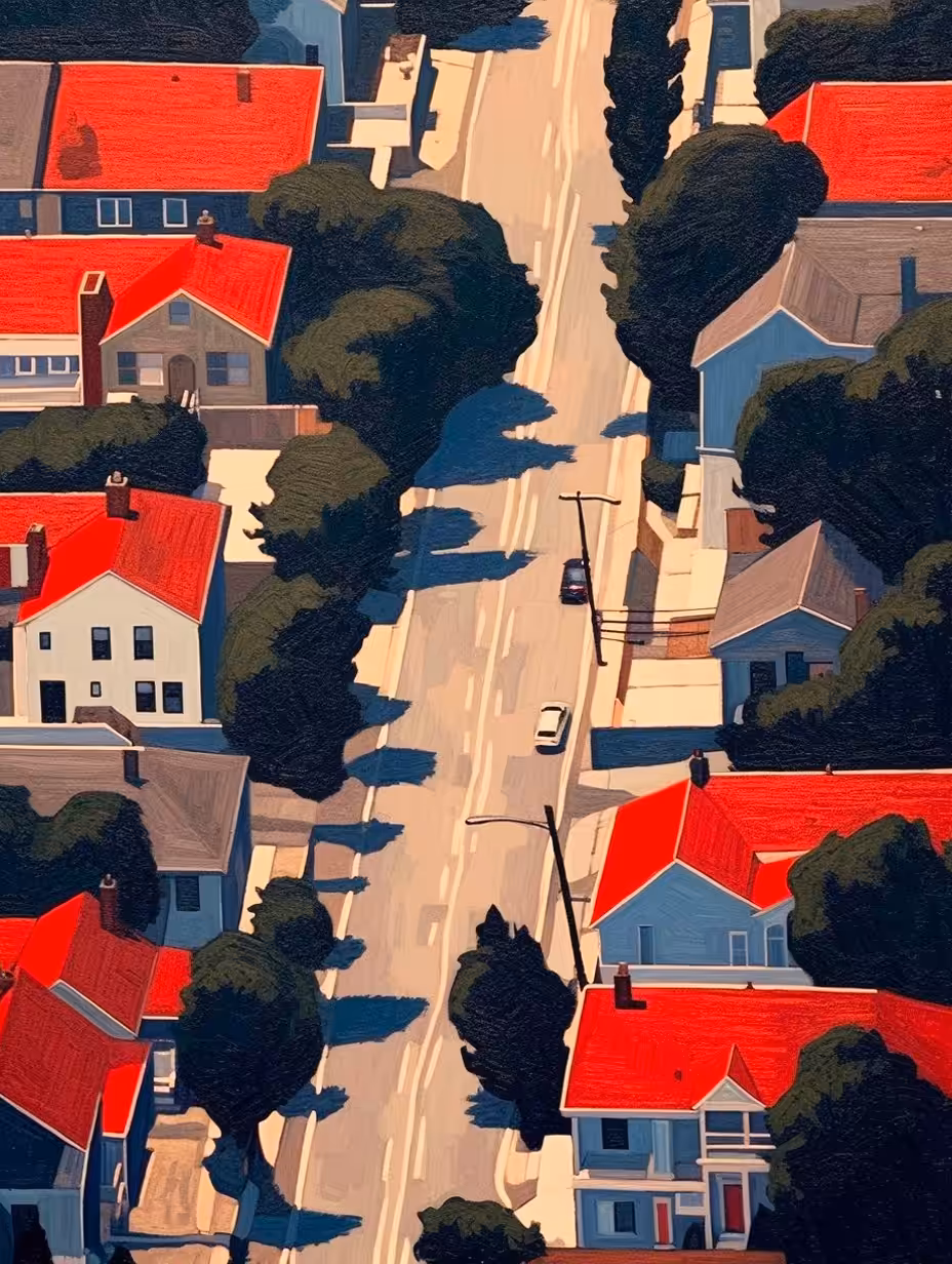Morning Over West Avenue