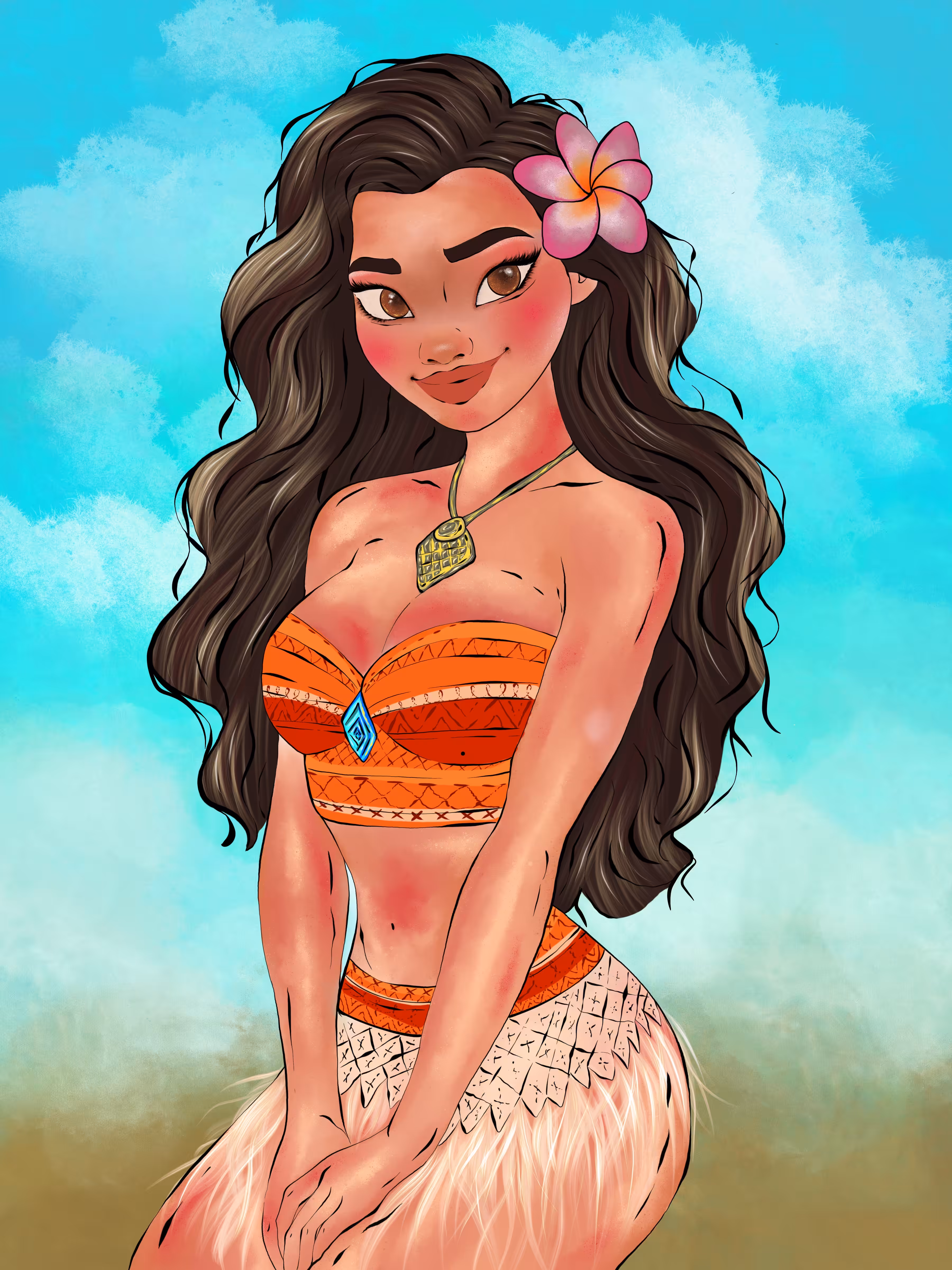 Hey  it's me Moana