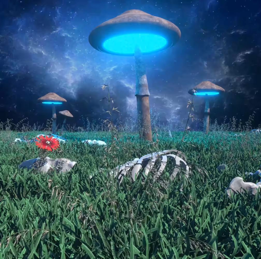 Space mushrooms