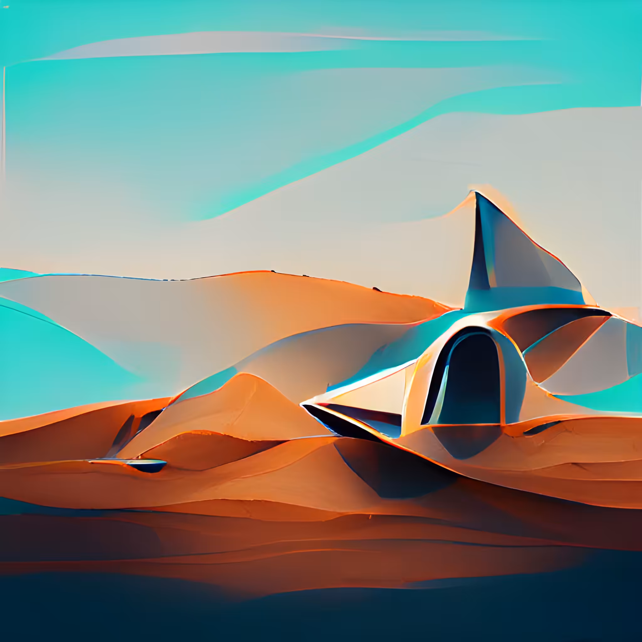 Dolphins in the Desert #04