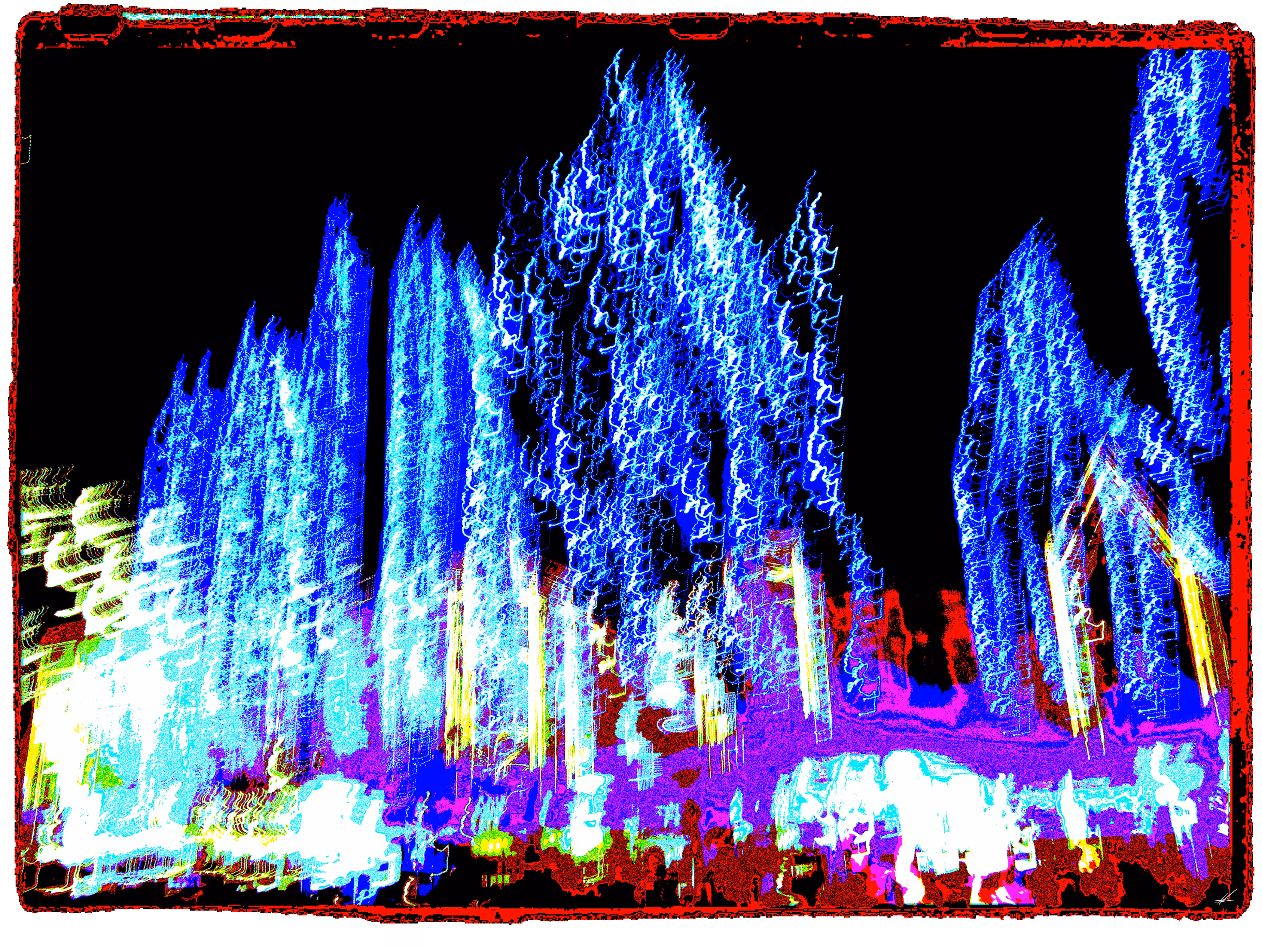 Dancing lights #10