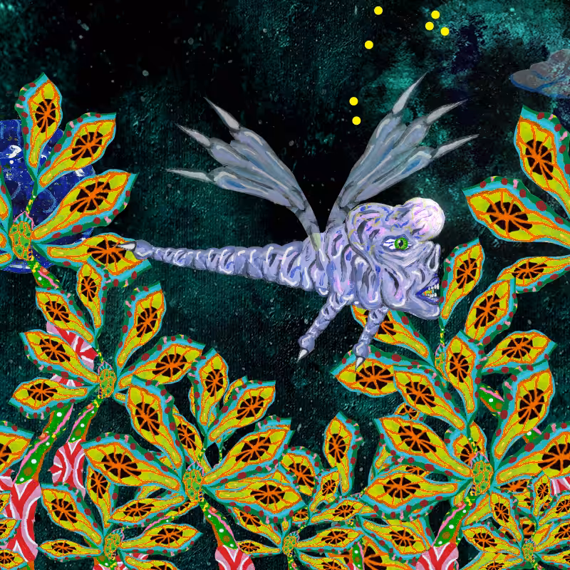 Fireflies and Flower Gardens #113
