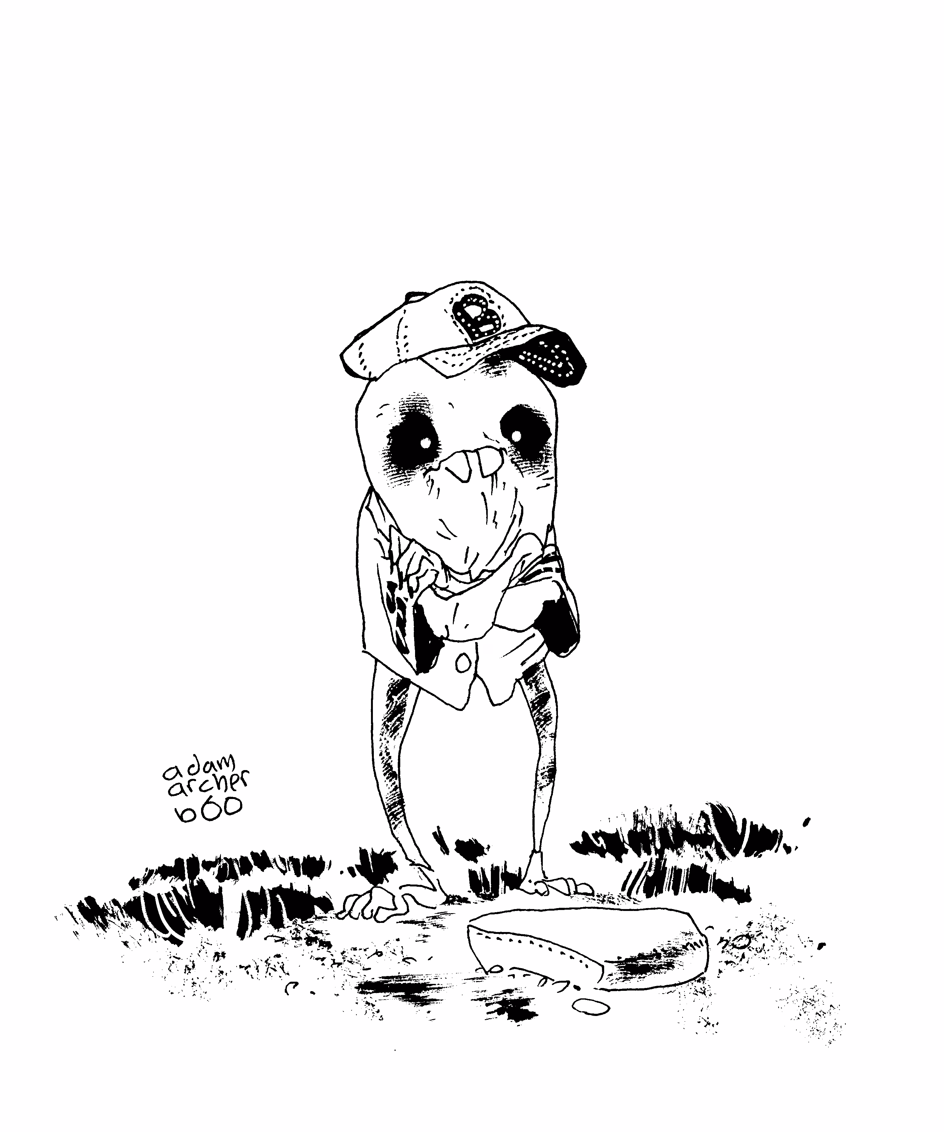 adam archer's doodles: black series 060