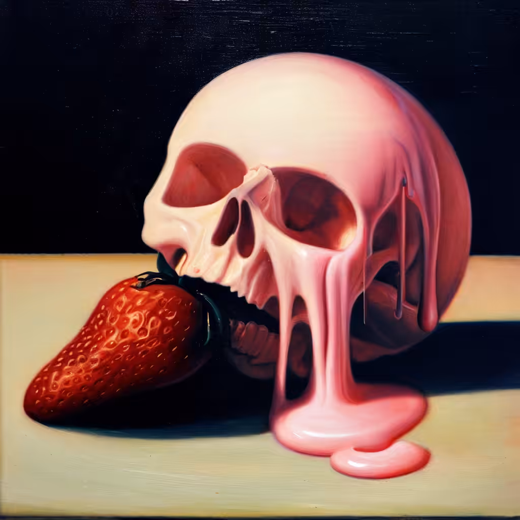 Strawberry Skull Melt | 1