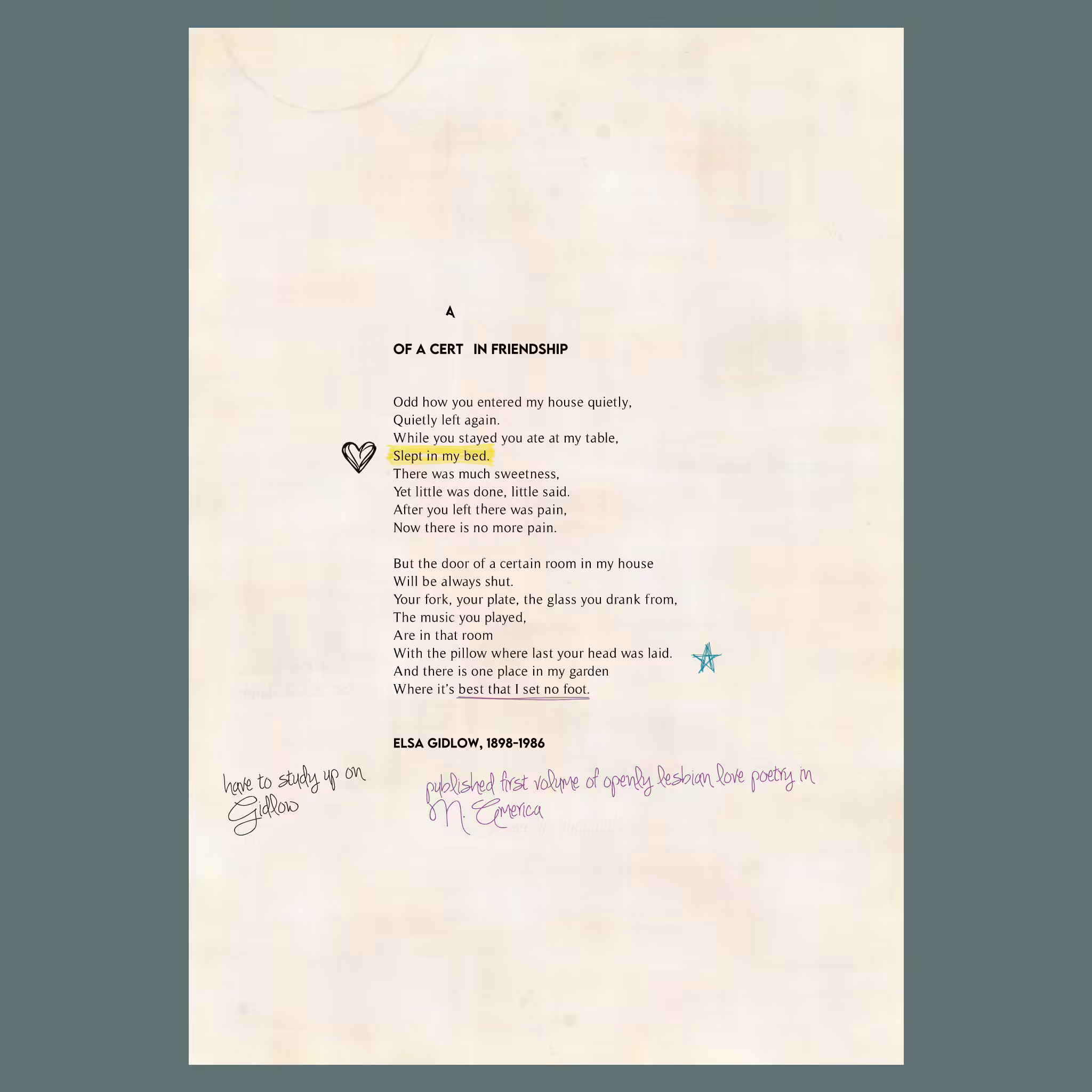 Poems in the Public Domain #206