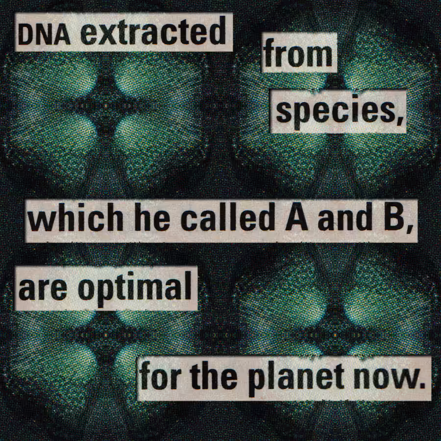 A and B