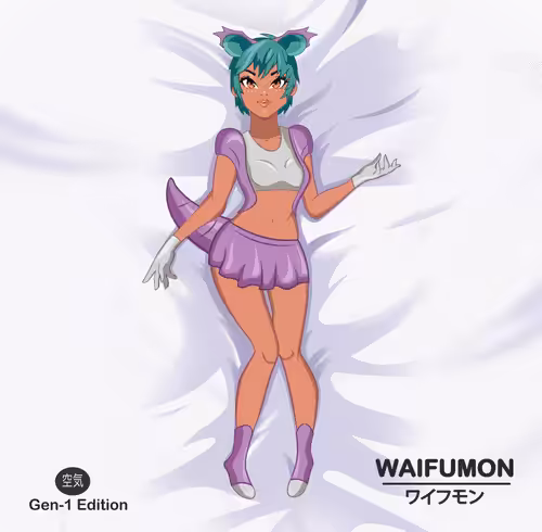 Waifumon Promo NFTs (Polygon) www.waifumon.com: Waifumon ワイフモン Gen-1 #149