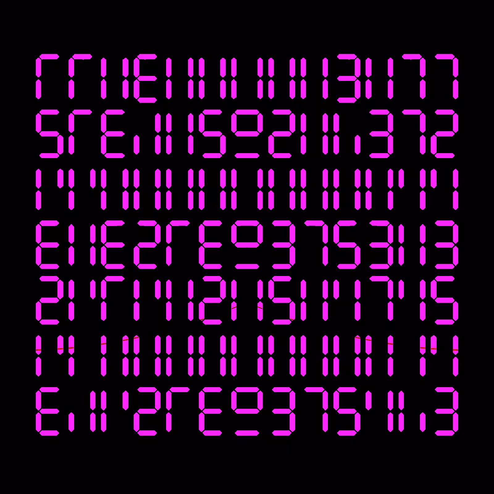 Digits #1216