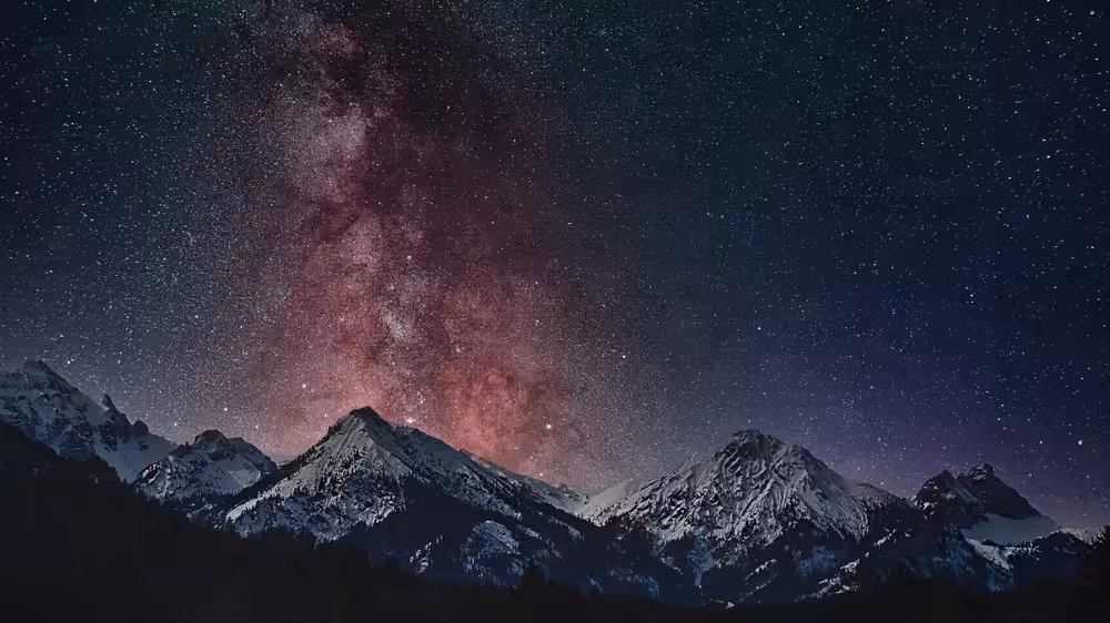 Stars over the Alps