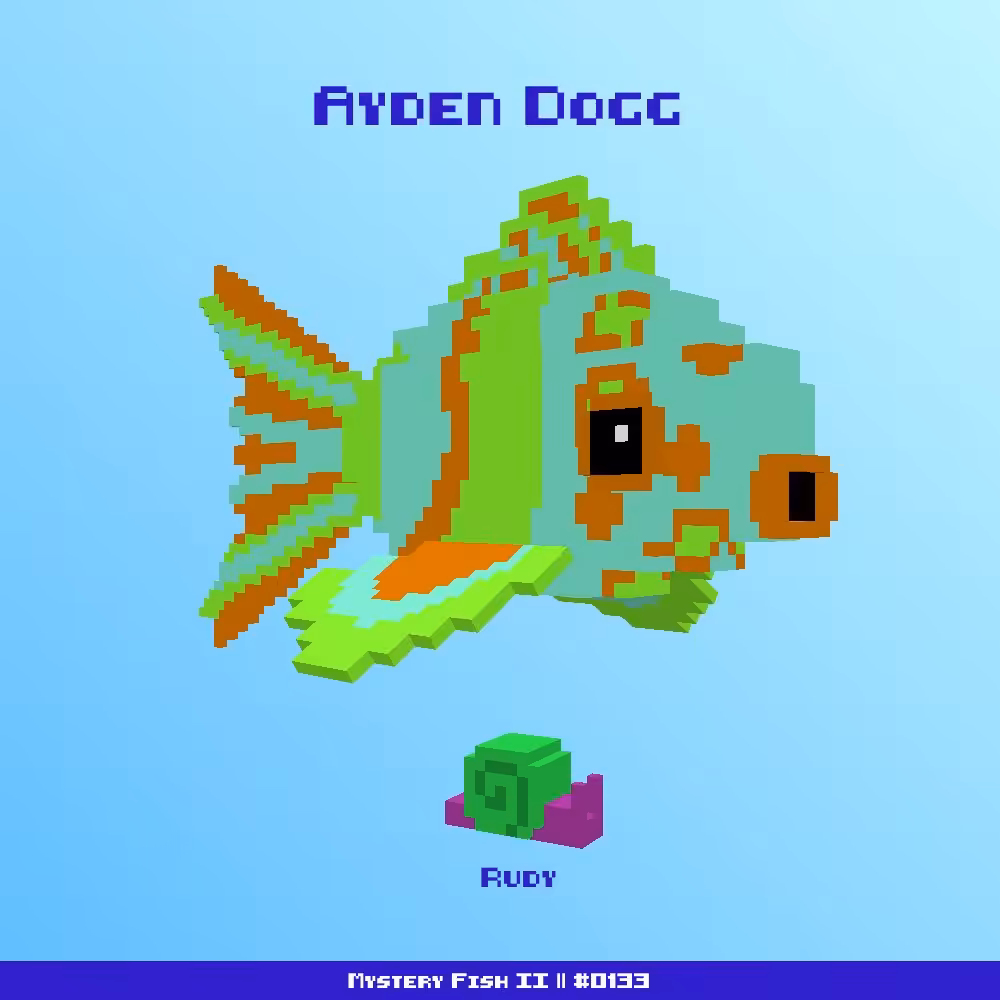 Ayden Dogg :: Mystery Fish 0133/1000
