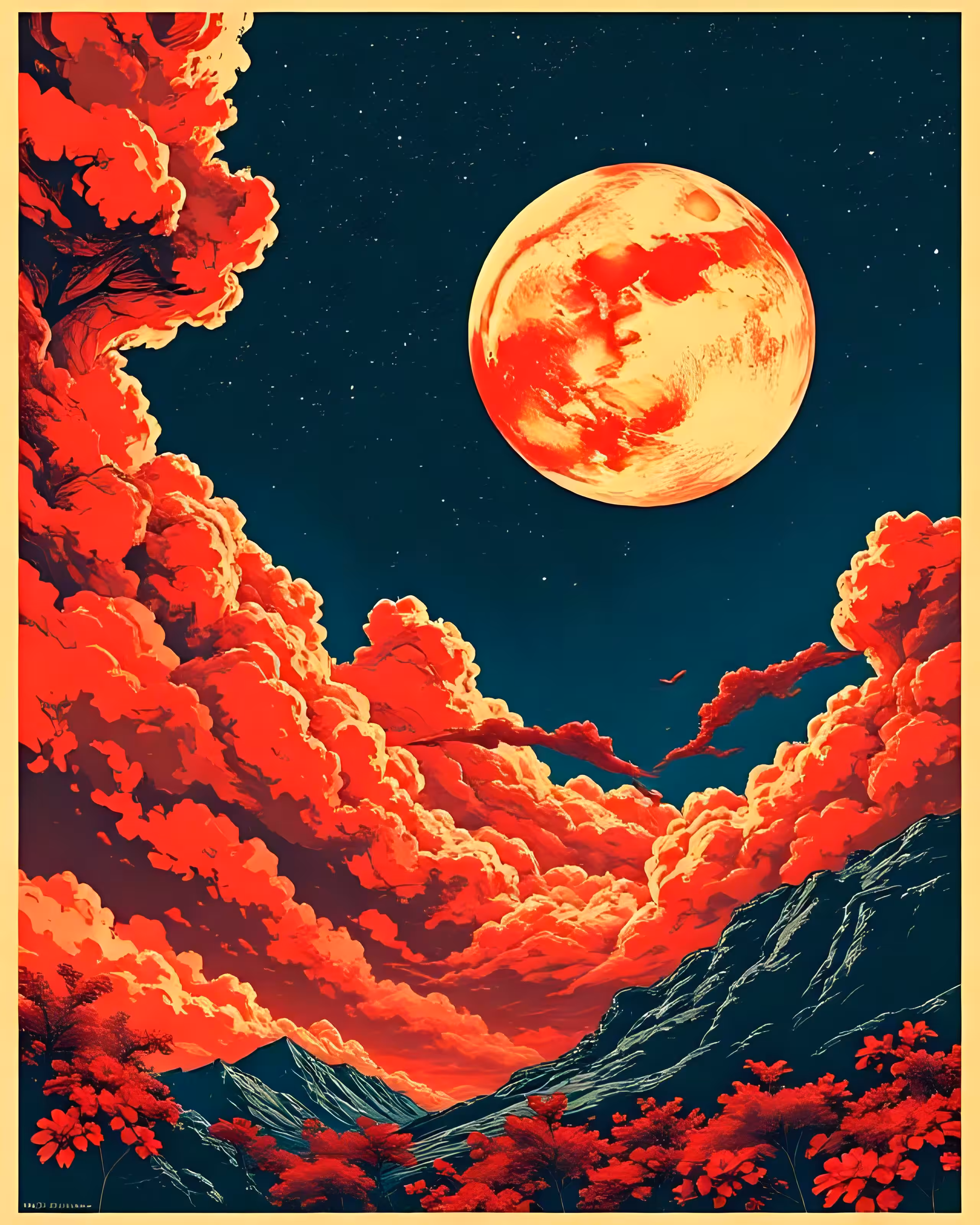 Like the moon 